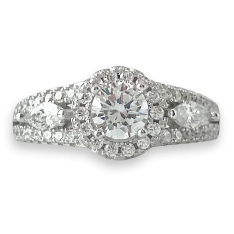 Astra Engagement Ring with Swarovski