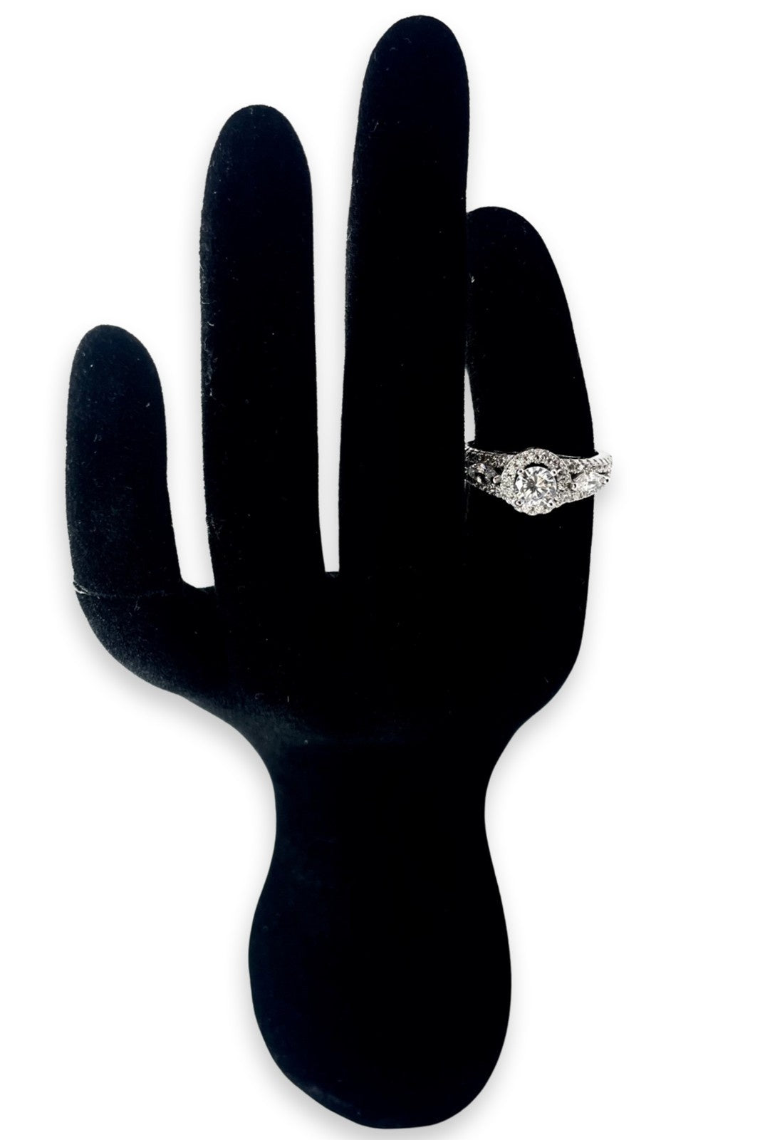 Astra Engagement Ring with Swarovski