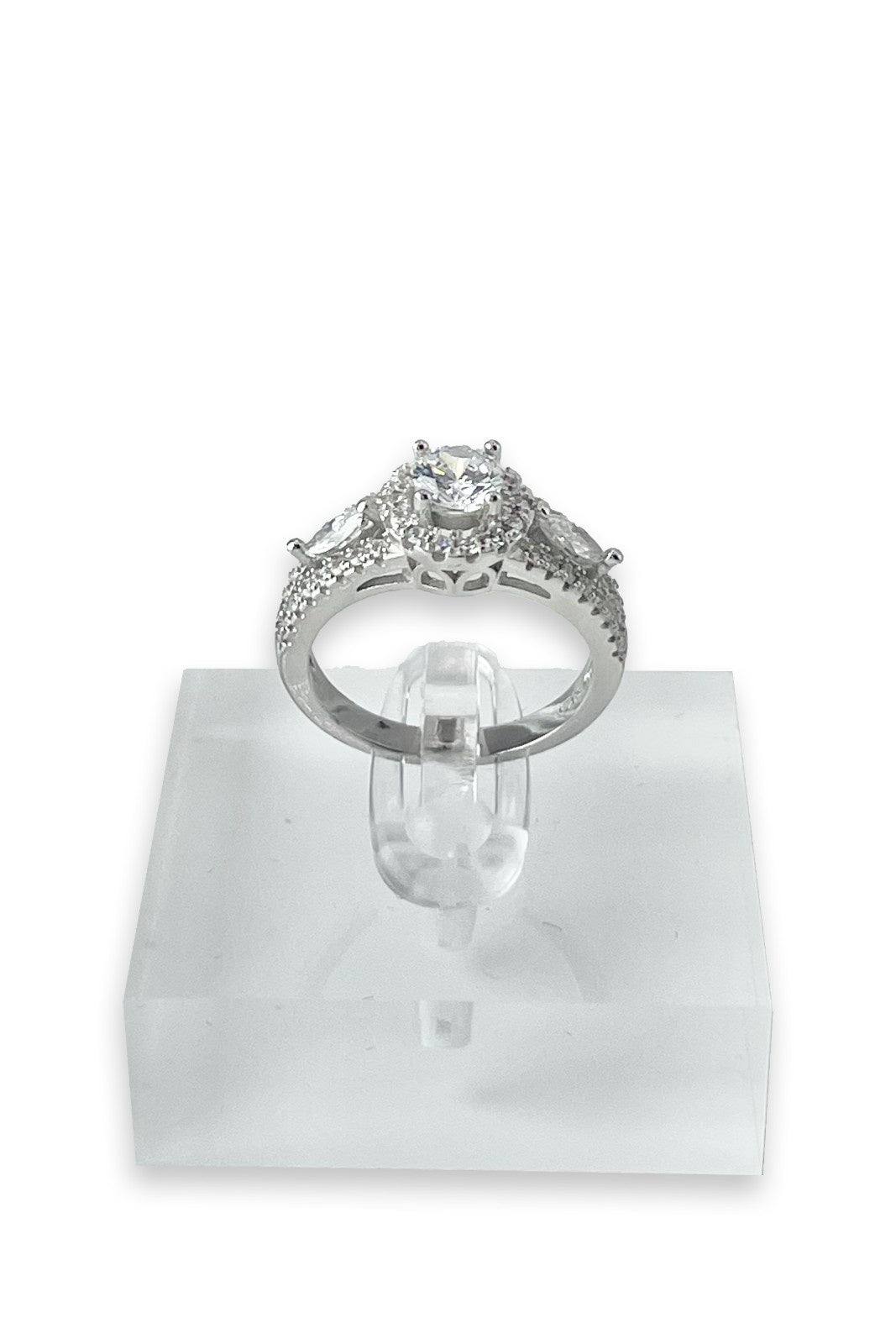 Astra Engagement Ring with Swarovski