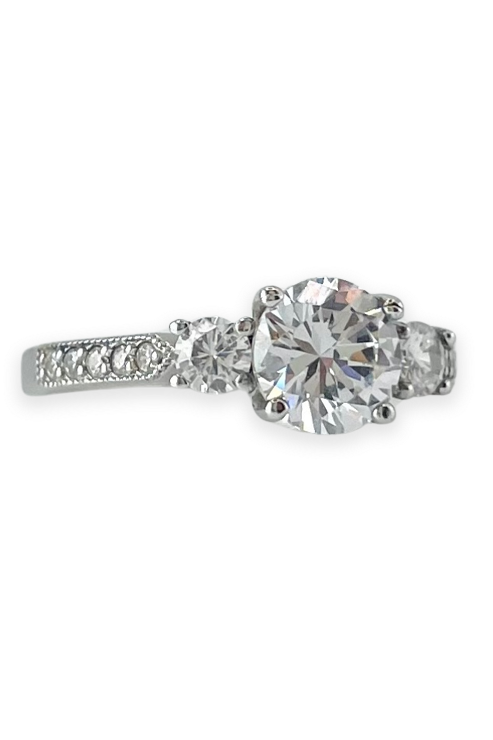 Fiore Engagement Ring with Swarovski