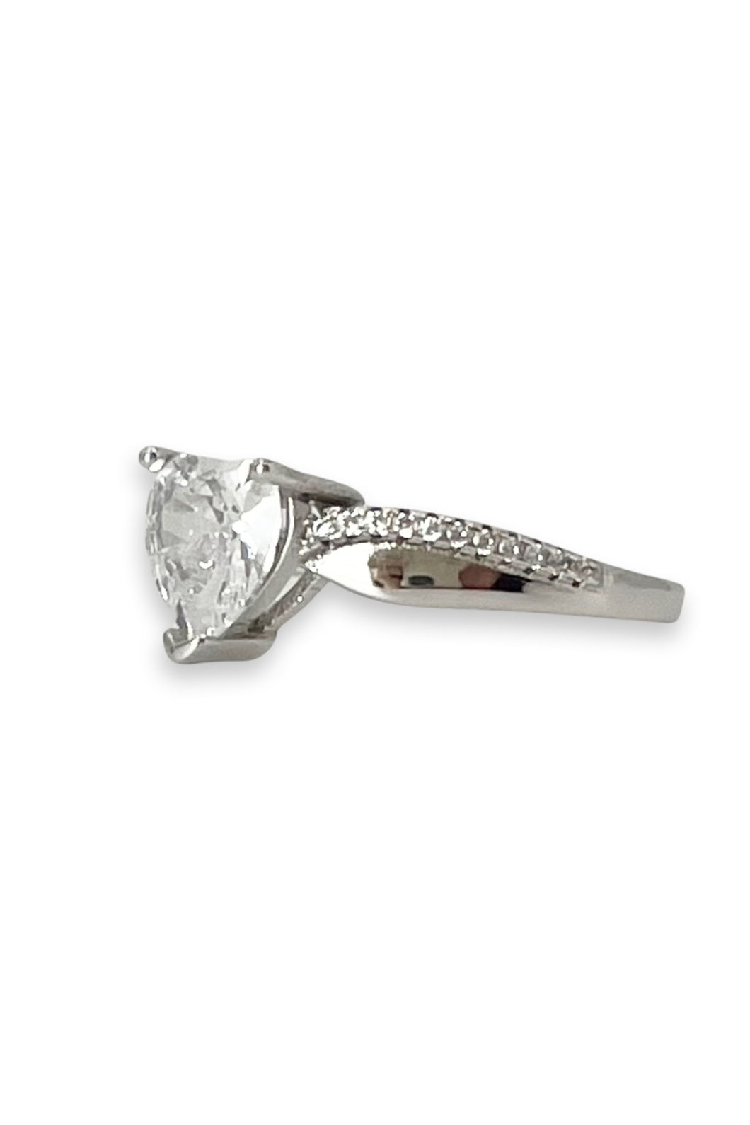 Elyssia Engagement Ring with Swarovski