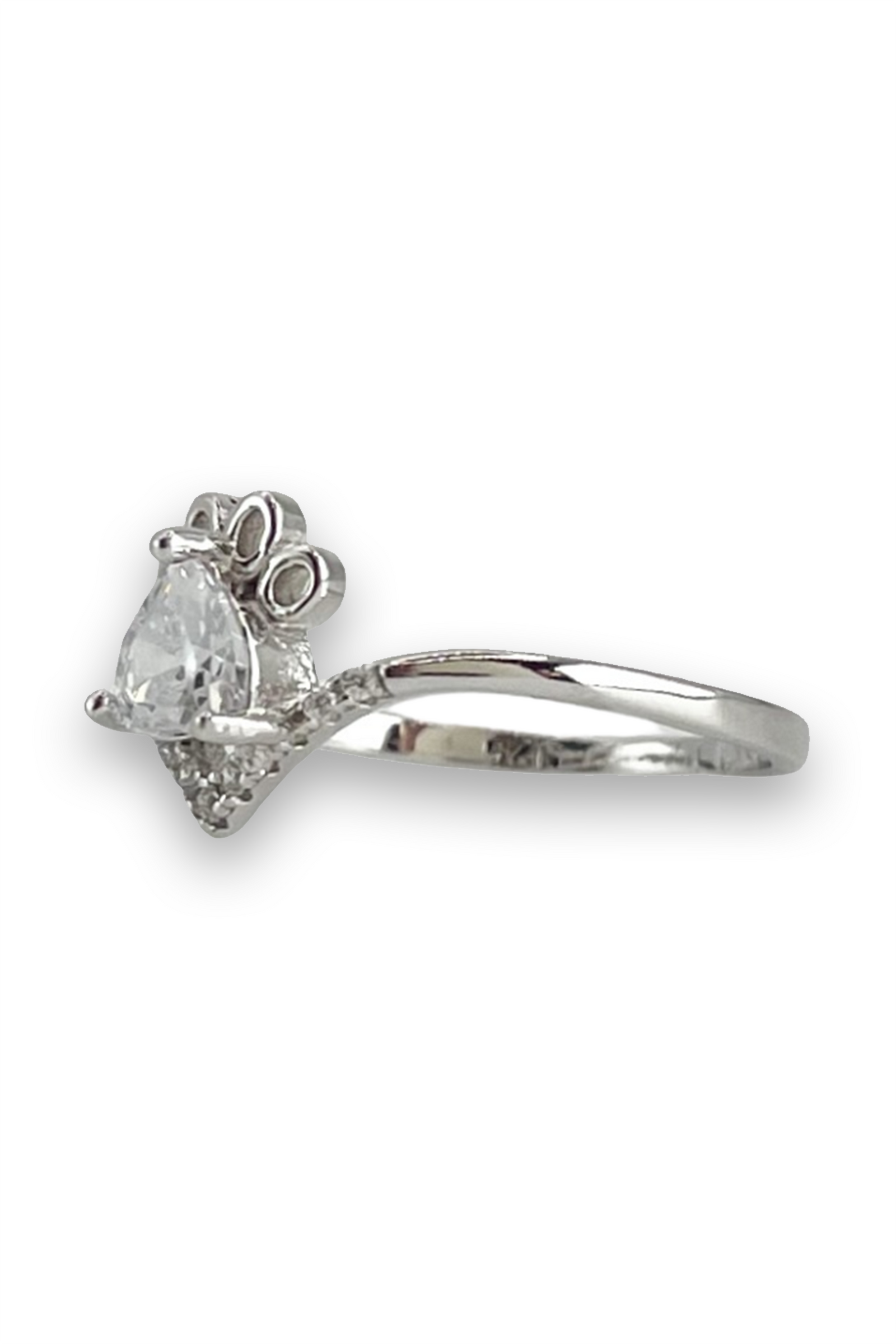 Colette Engagement Ring with Swarovski