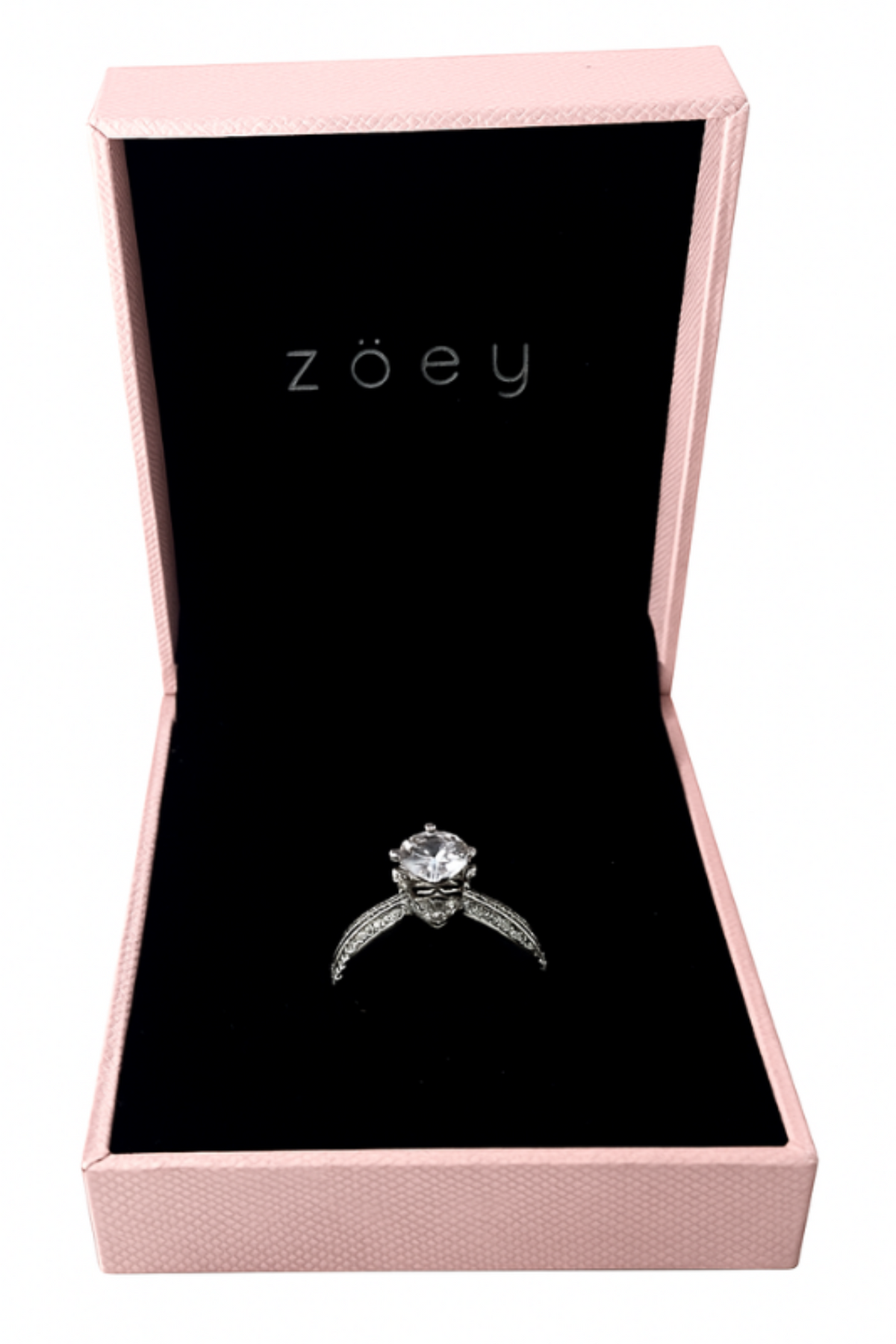 Delphine Engagement Ring with Swarovski