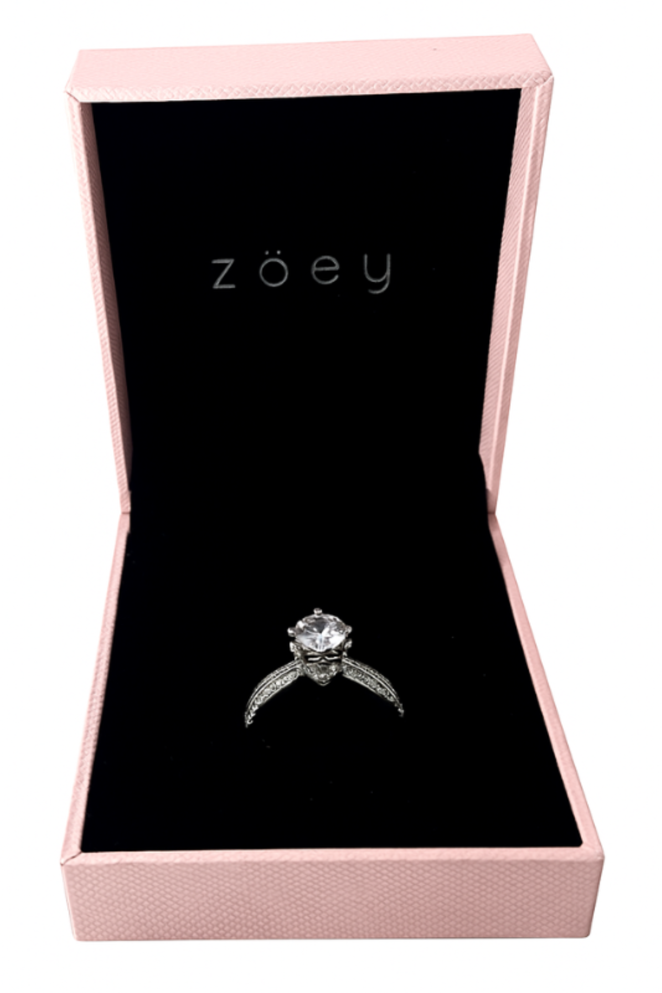 Delphine Engagement Ring with Swarovski