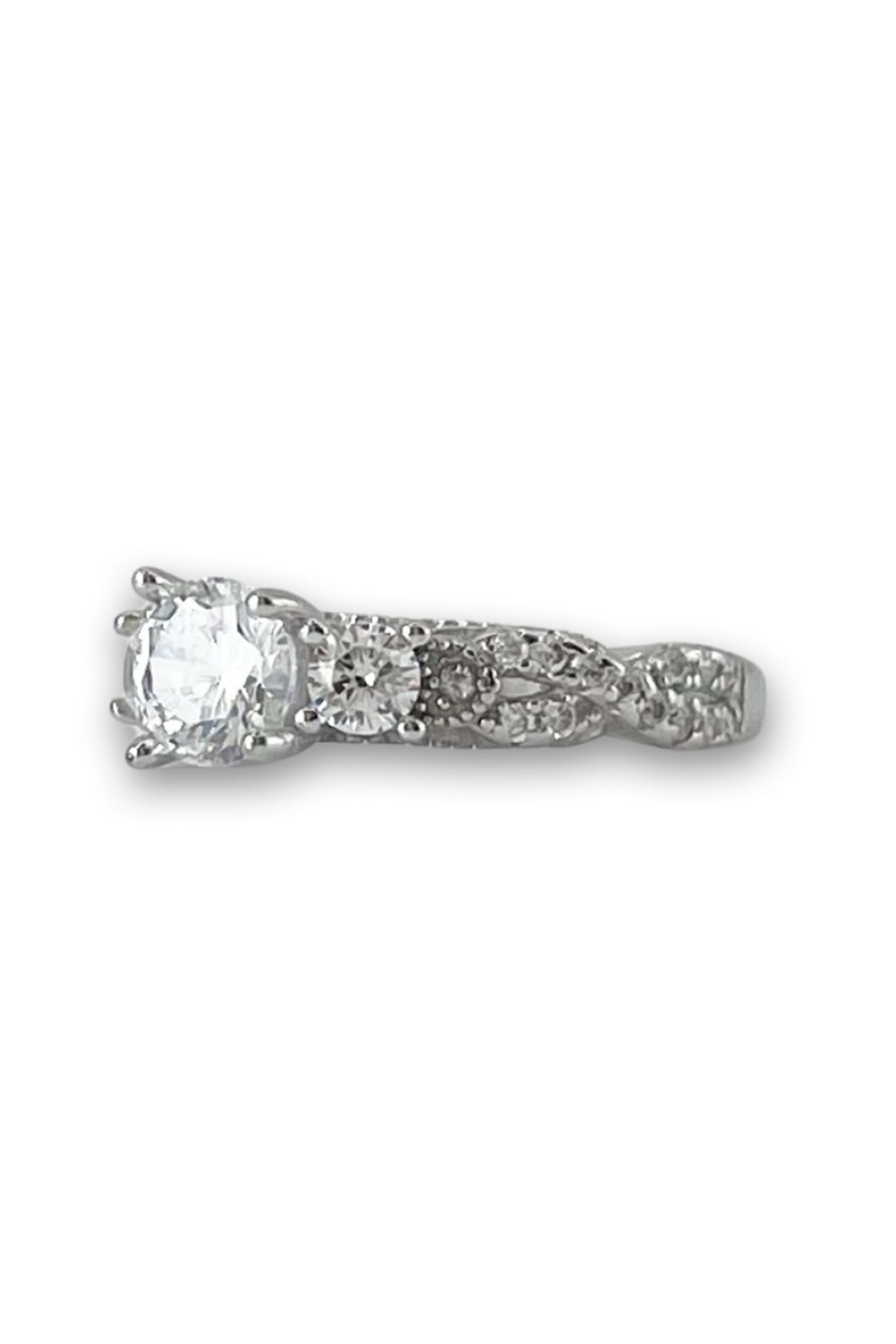 Solene Engagement Ring with Swarovski