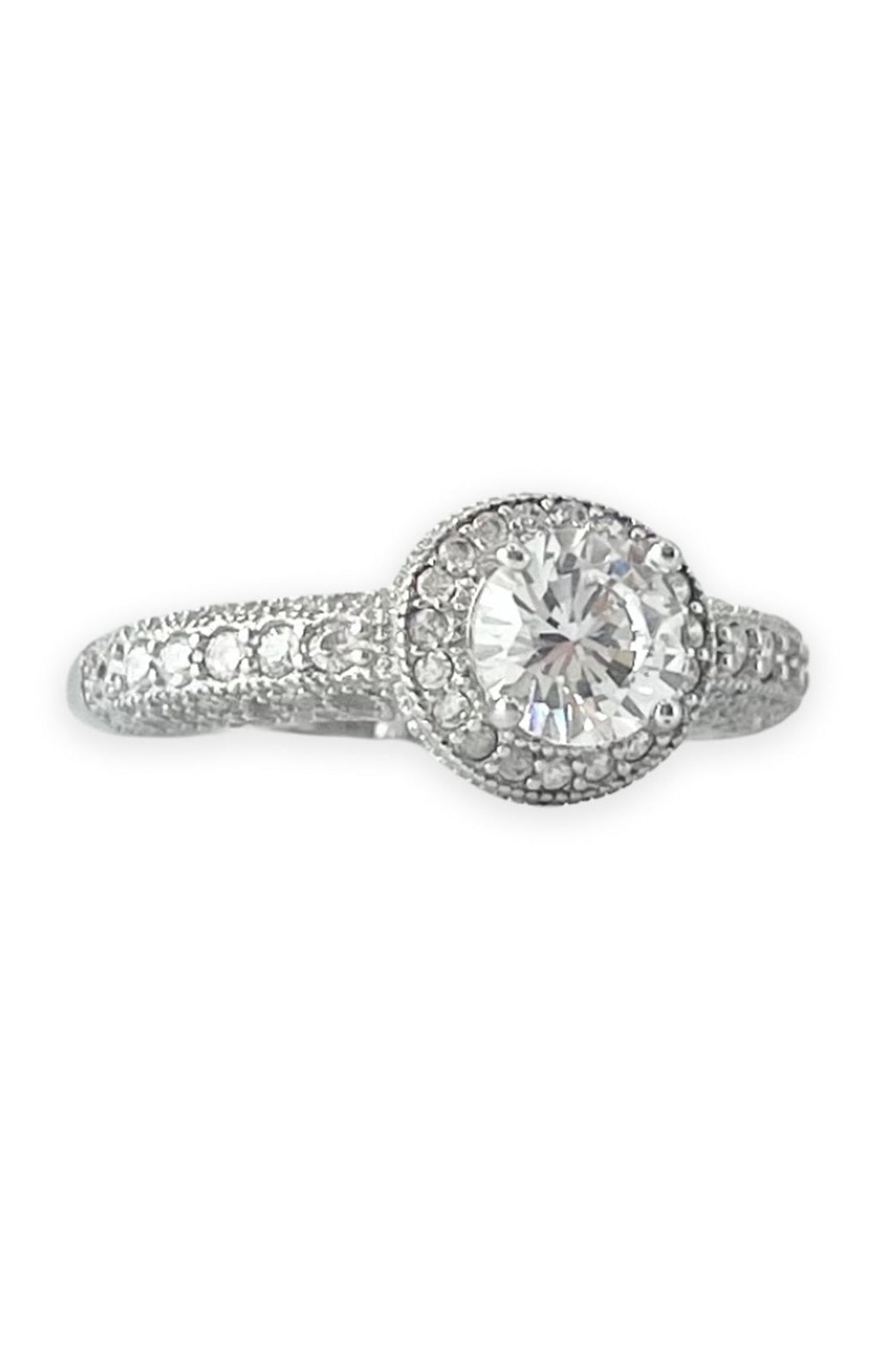 Silenya Engagement Ring with Swarovski