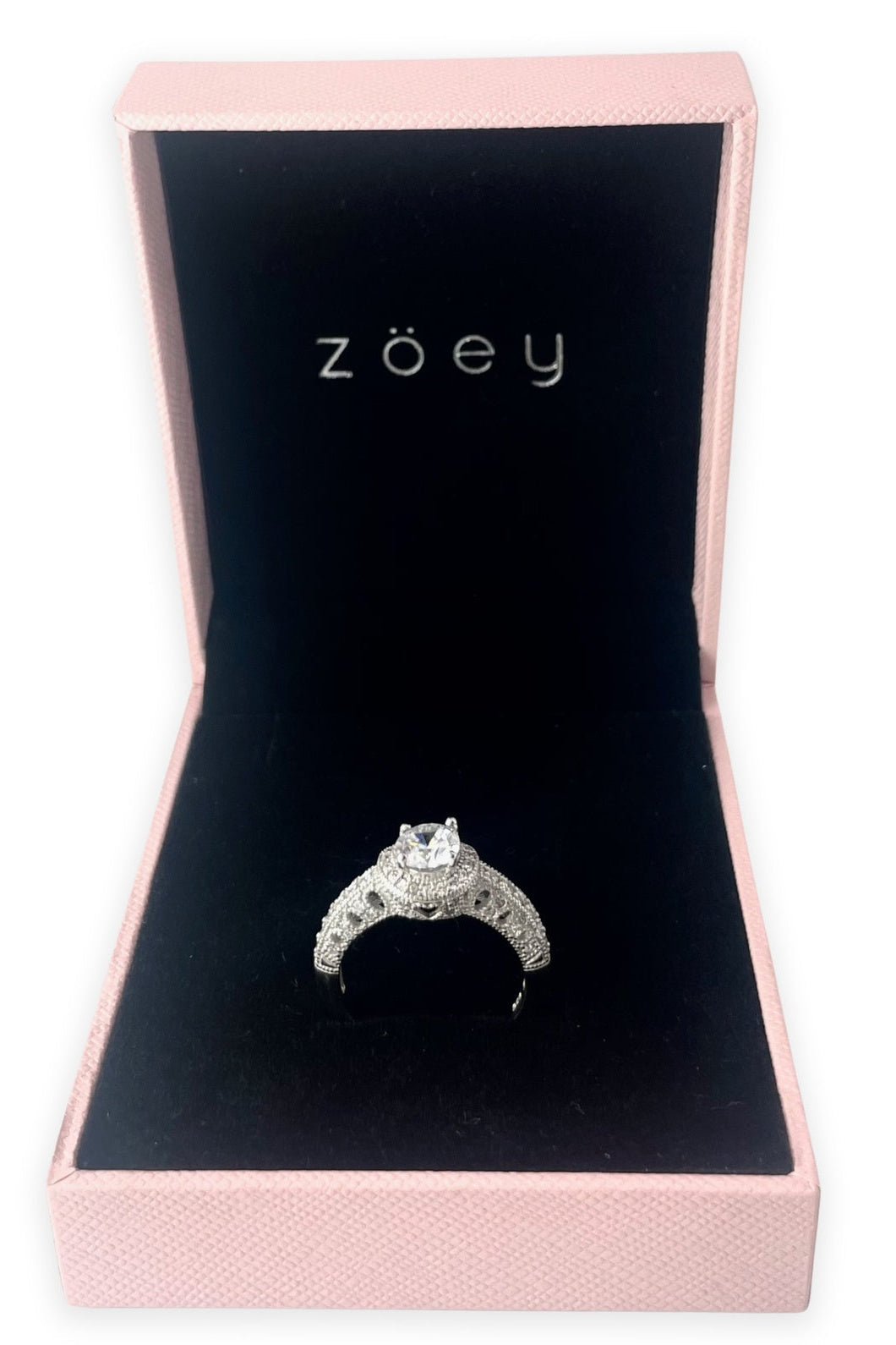 Silenya Engagement Ring with Swarovski