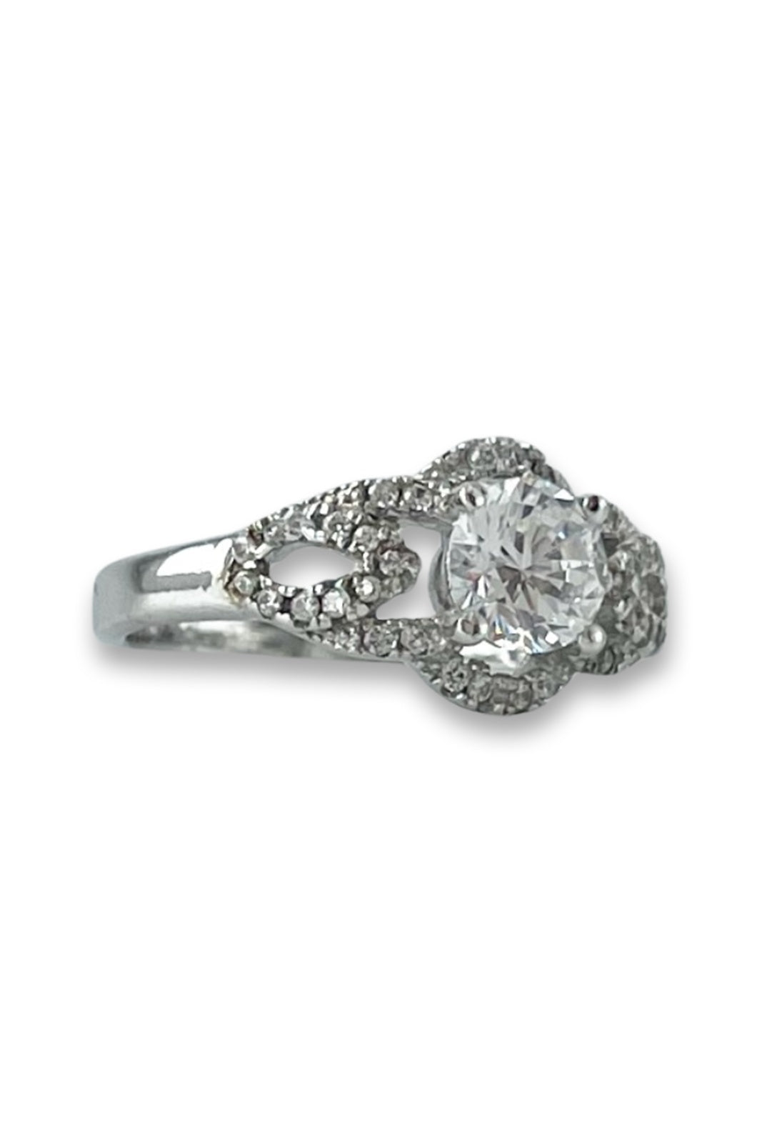 Tessara Engagement Ring with Swarovski
