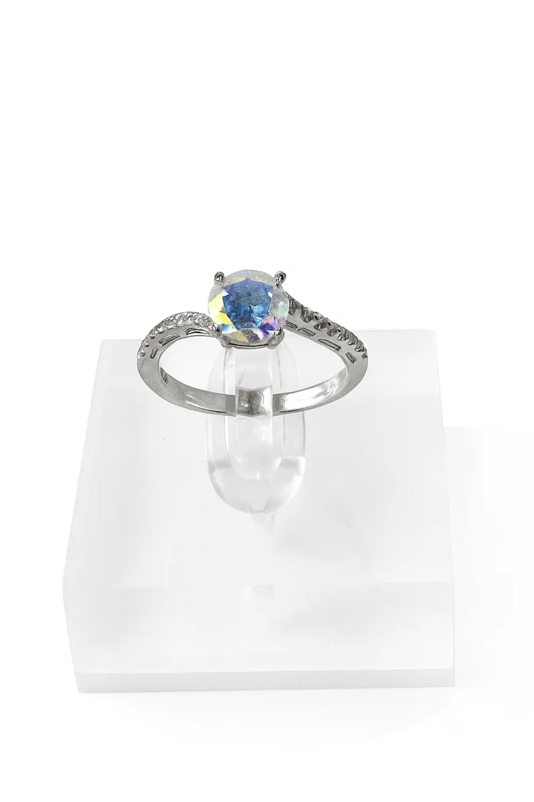 Giselle Engagement Ring with Swarovski