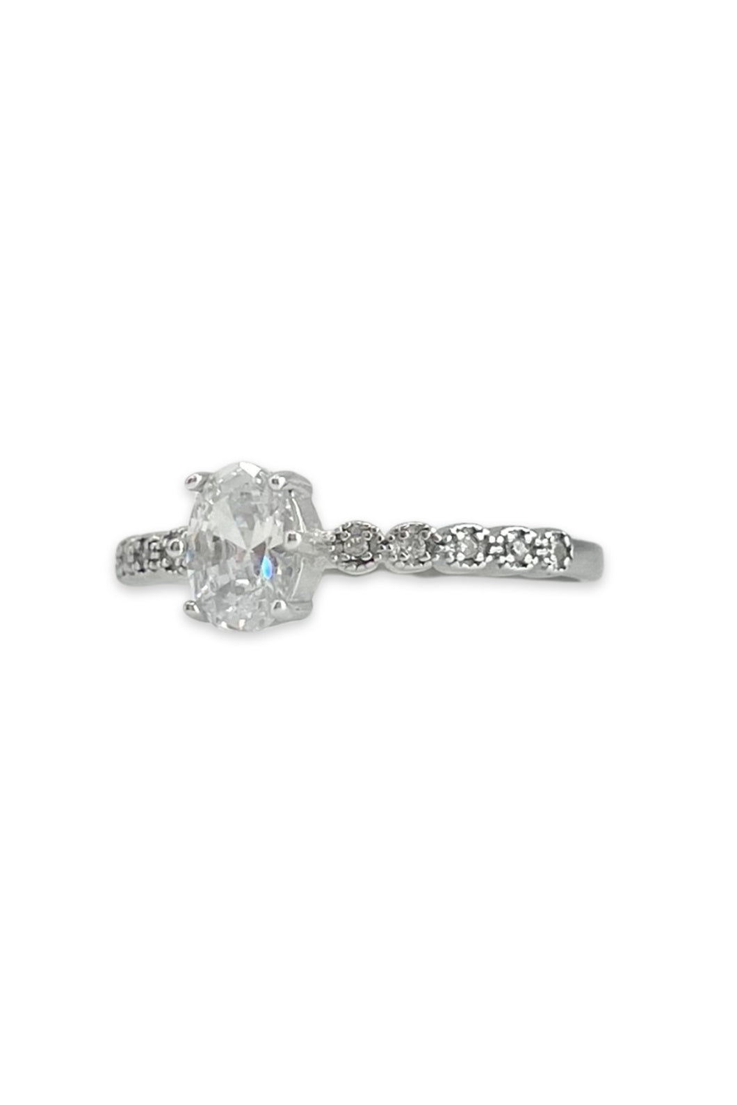Romillyein Engagement Ring with Swarovski