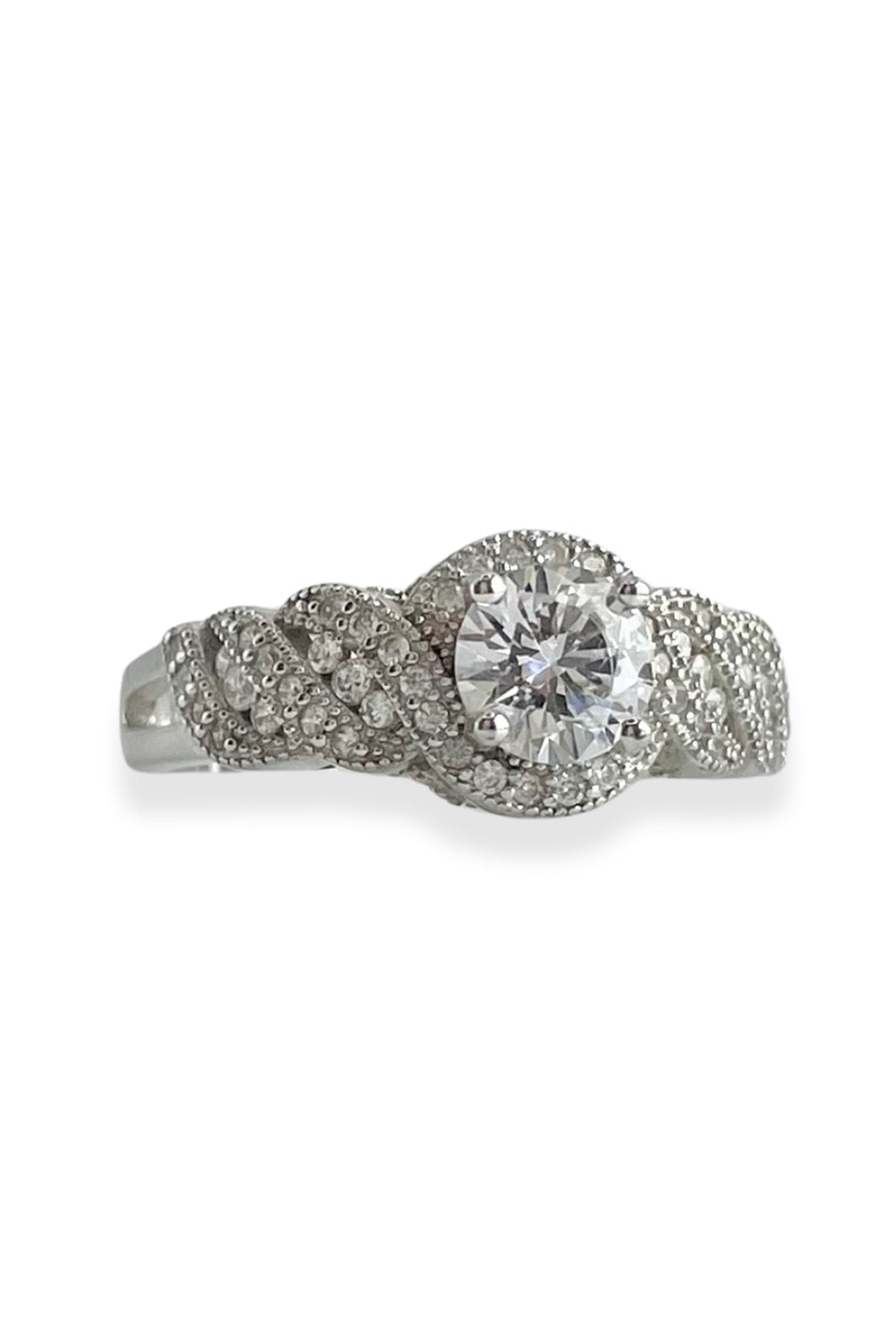 Nola Engagement Ring with Swarovski