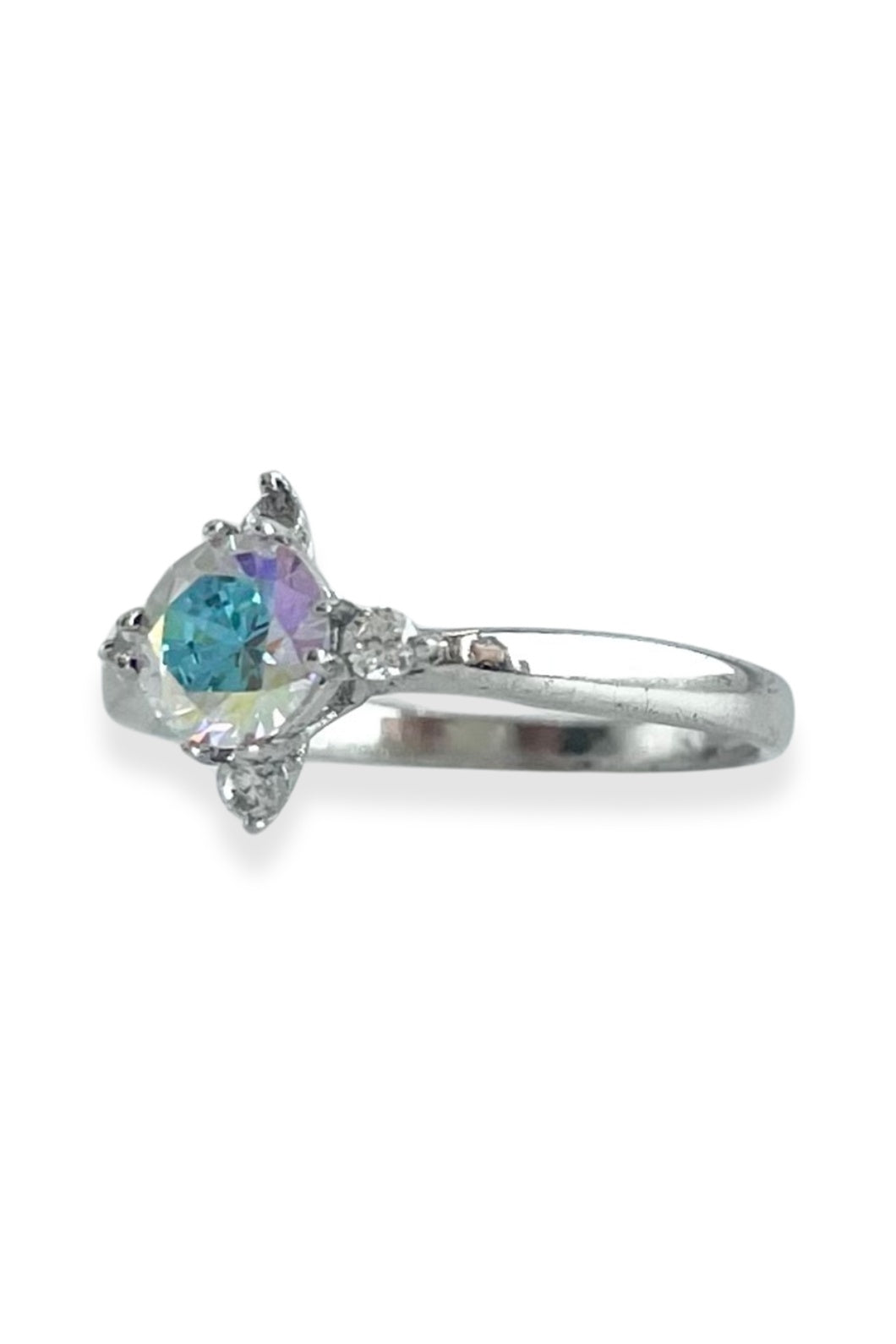 Zora Engagement Ring with Swarovski