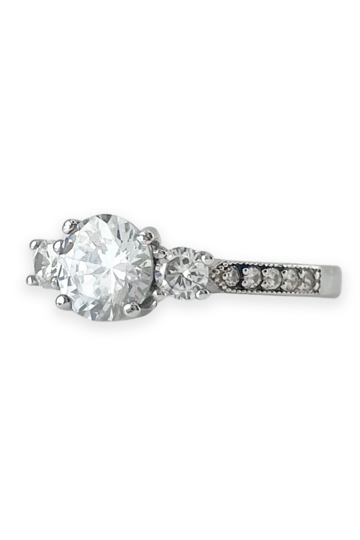 Fiore Engagement Ring with Swarovski