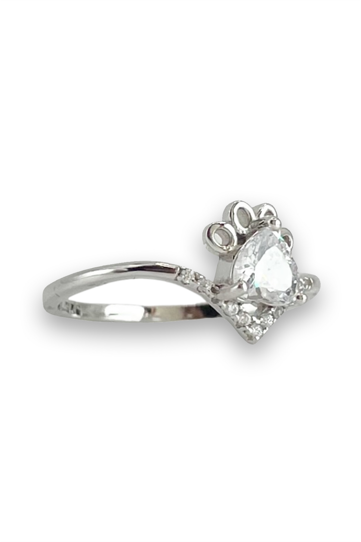 Colette Engagement Ring with Swarovski