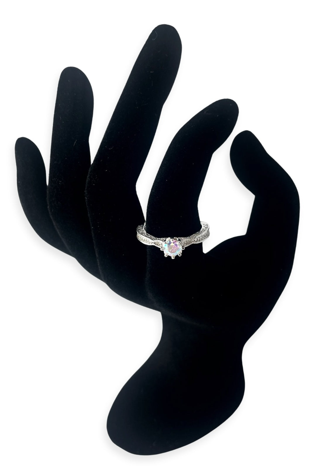 Gaia Engagement Ring with Swarovski