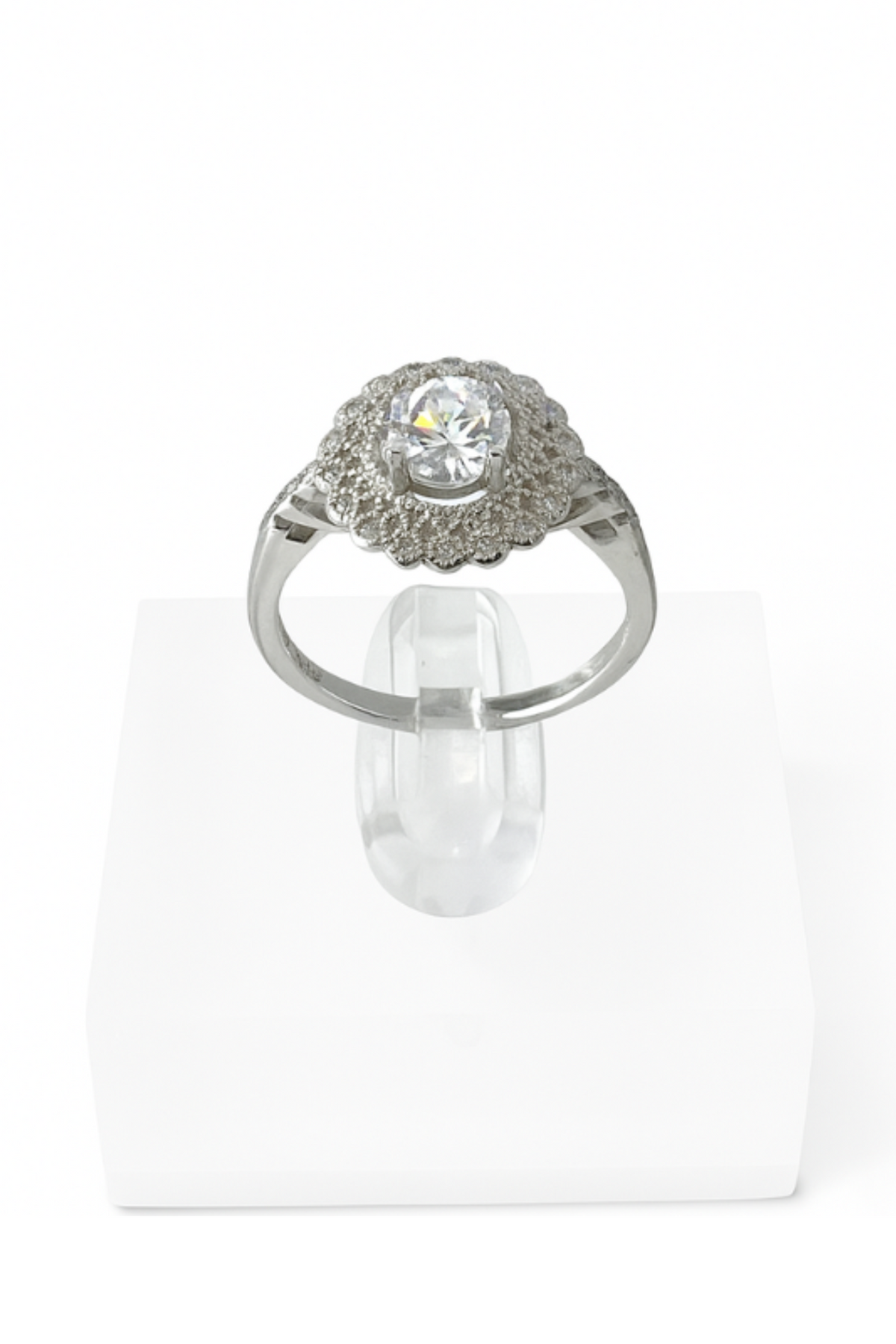 Renée Engagement Ring with Swarovski