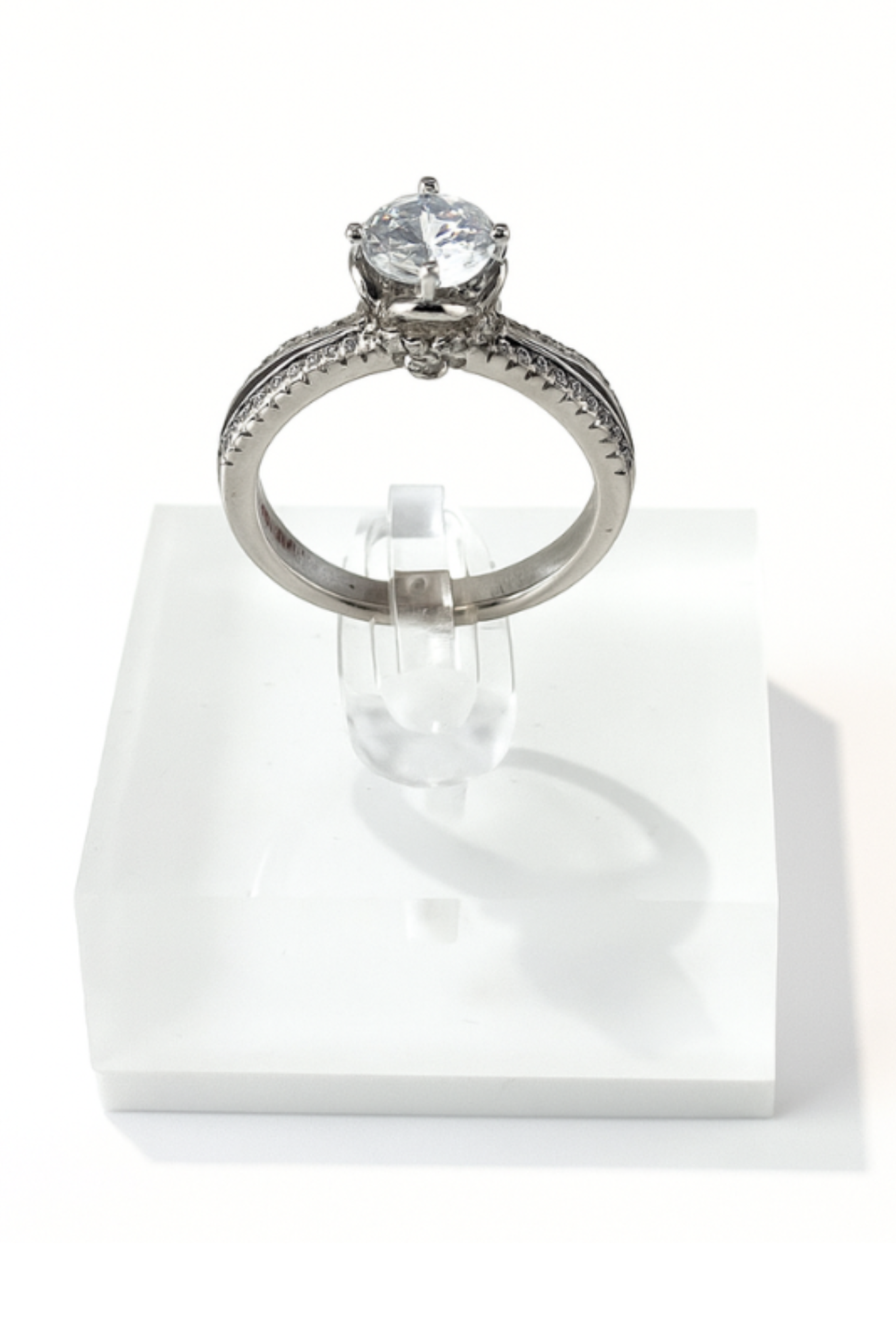 Delphine Engagement Ring with Swarovski
