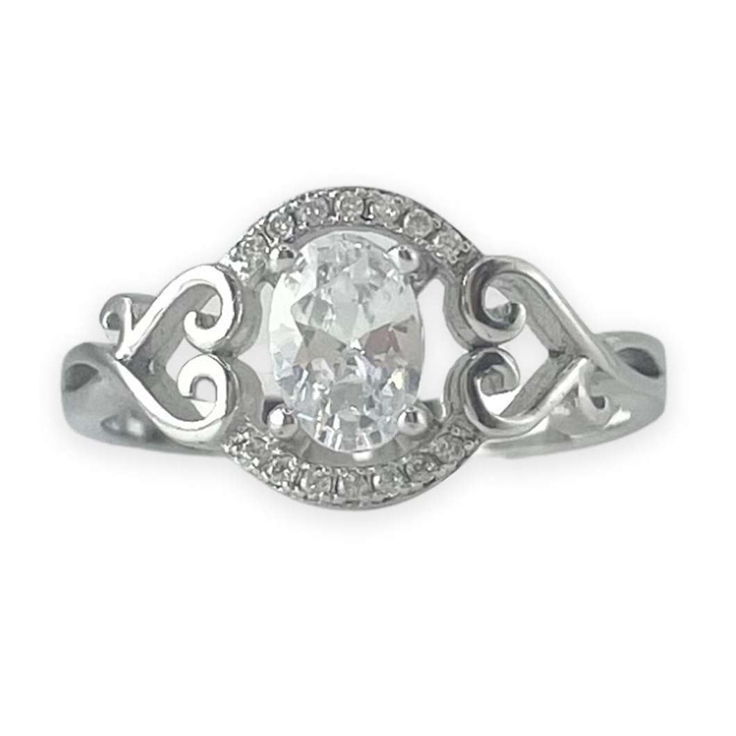 Rosalind Engagement Ring with Swarovski