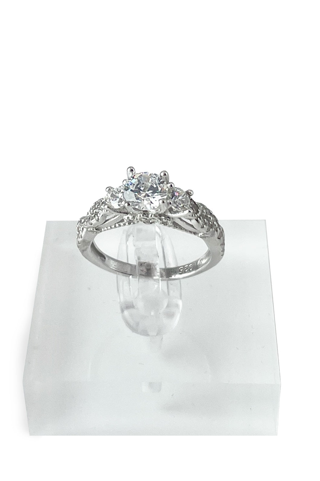 Solene Engagement Ring with Swarovski