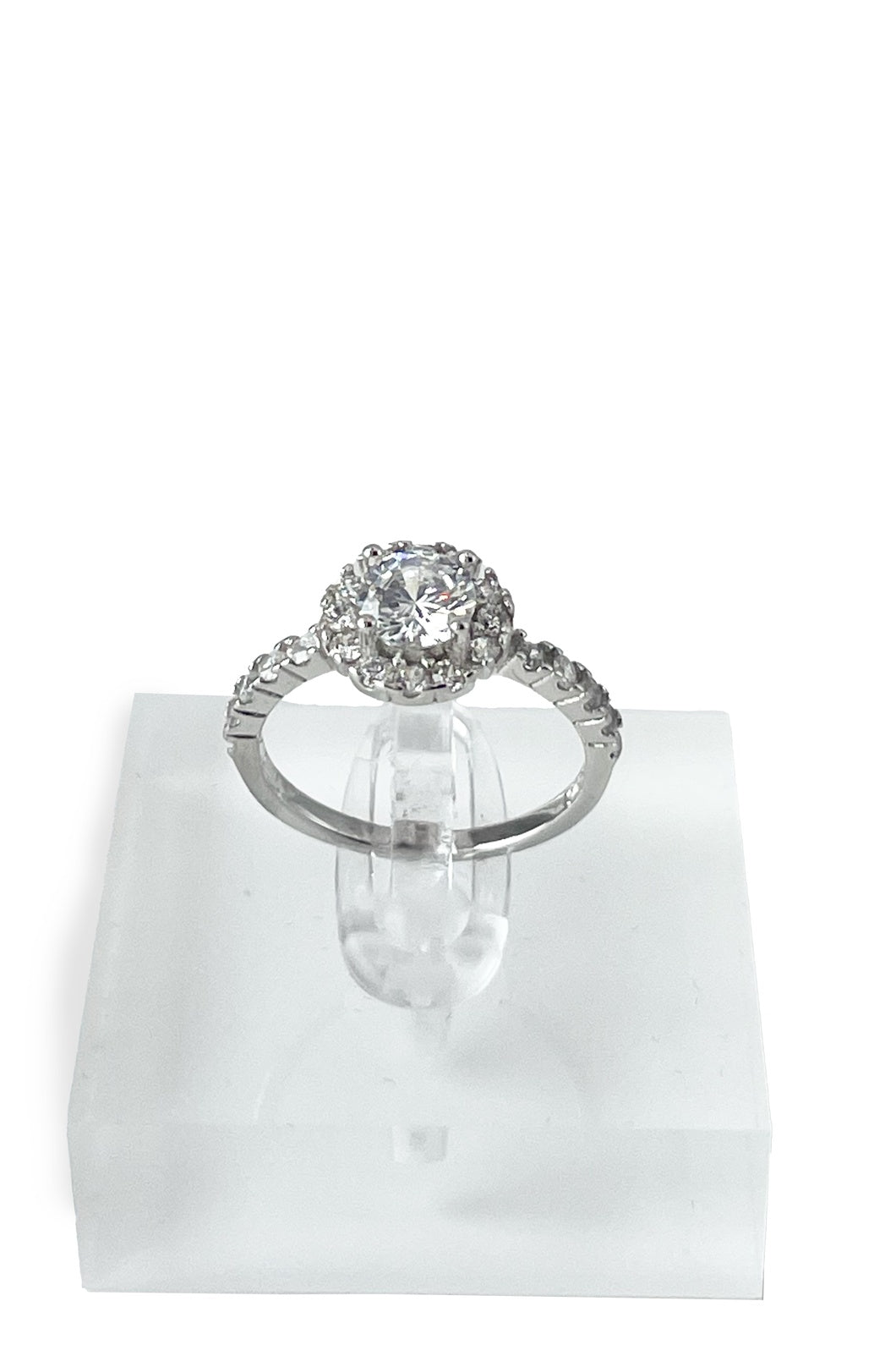 Eulalia Engagement Ring with Swarovski