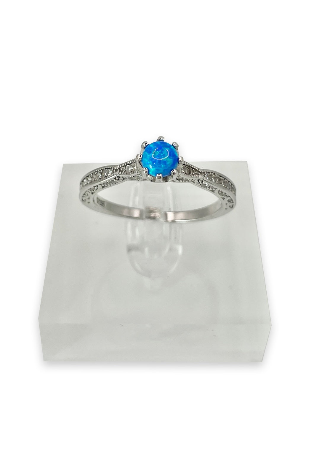 Cyrene Engagement Ring with Swarovski