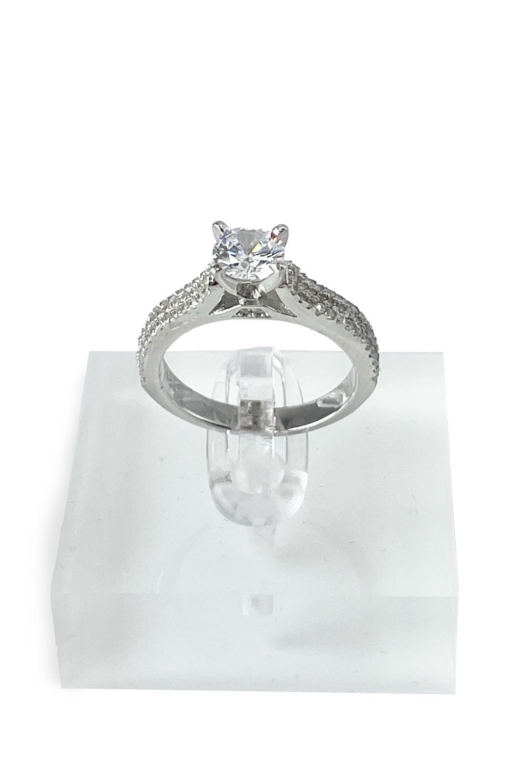 Sabine Engagement Ring with Swarovski