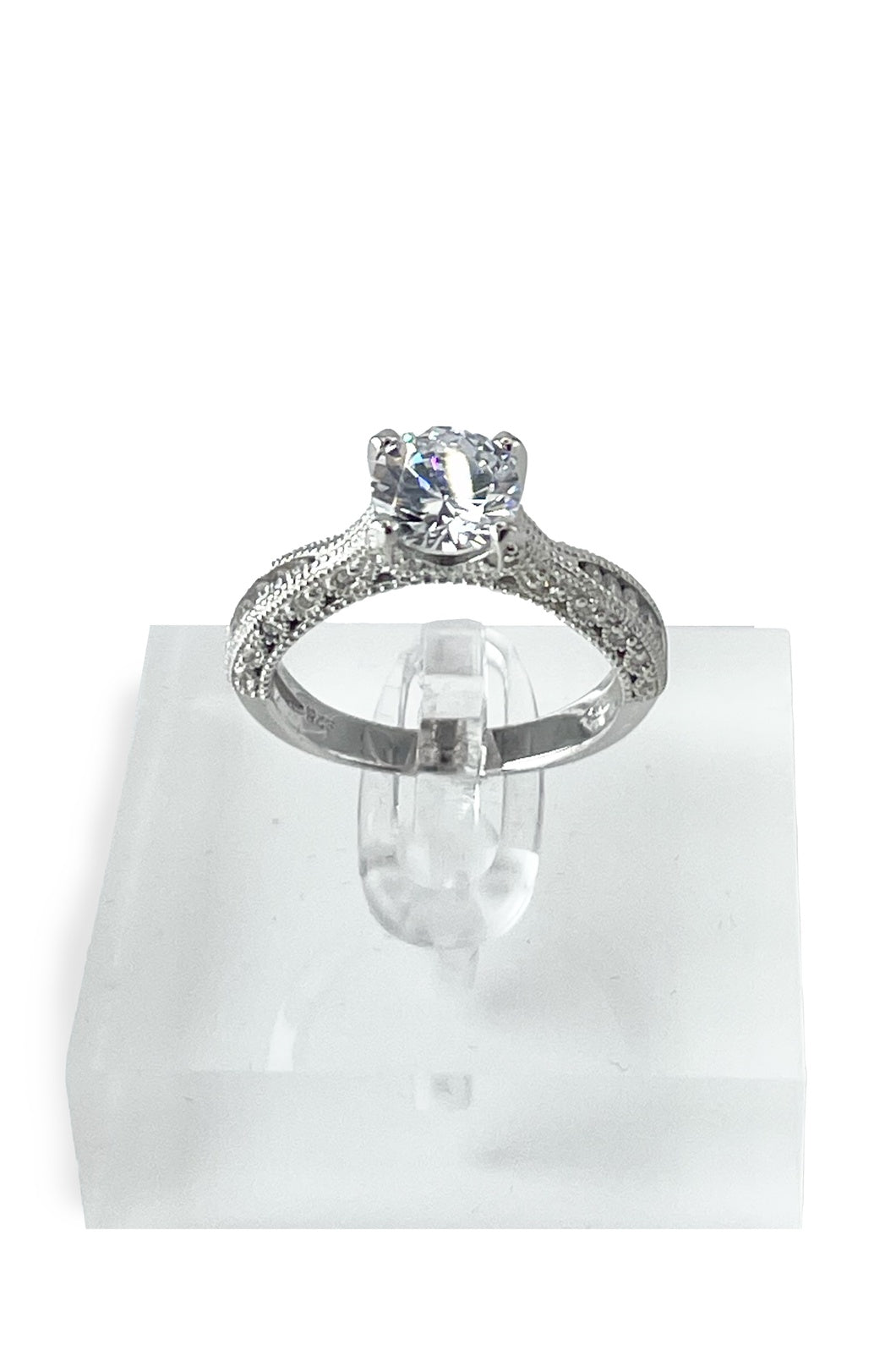 Ione Engagement Ring with Swarovski