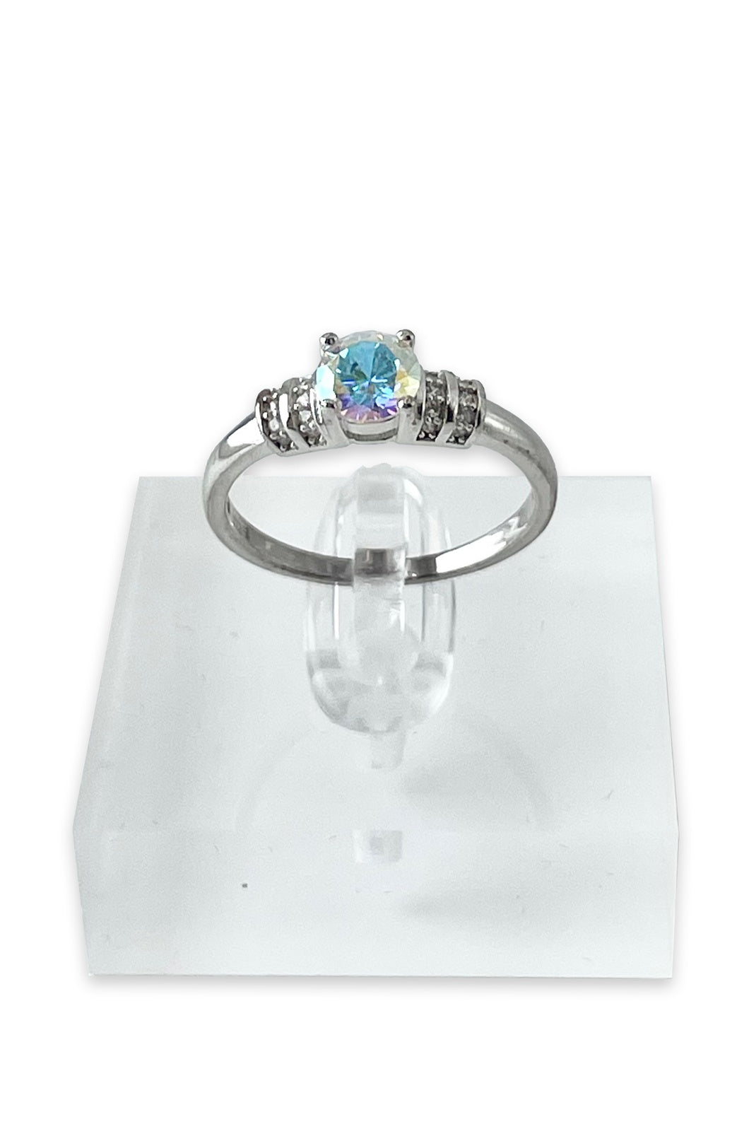 Nyssa Engagement Ring with Swarovski