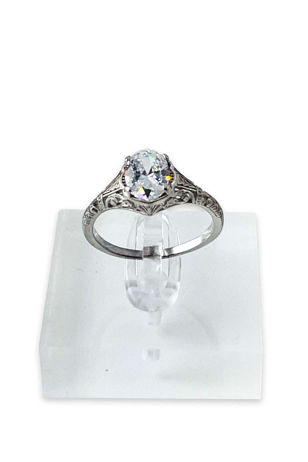 Avelyn Engagement Ring with Swarovski