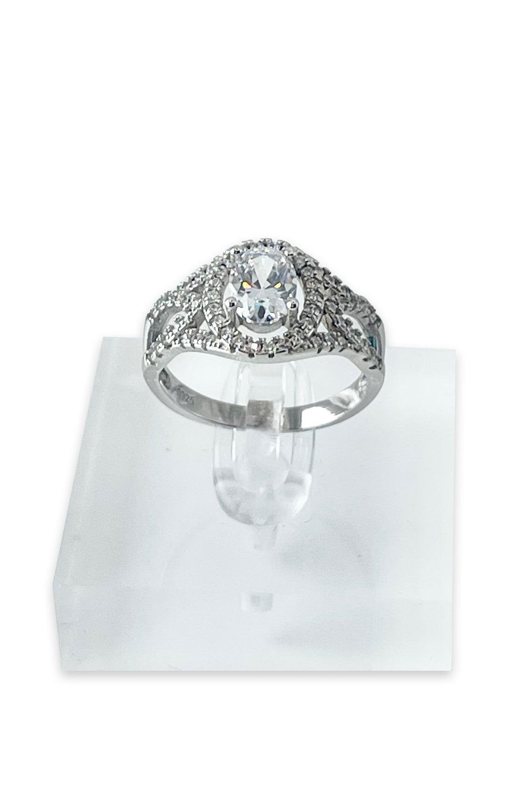 Eliane Luxe Engagement Ring with Swarovski