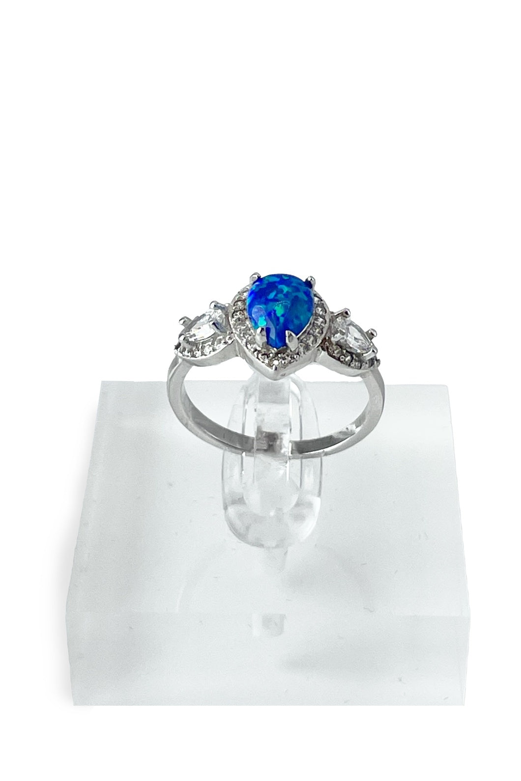 Elodie Engagement Ring with Swarovski