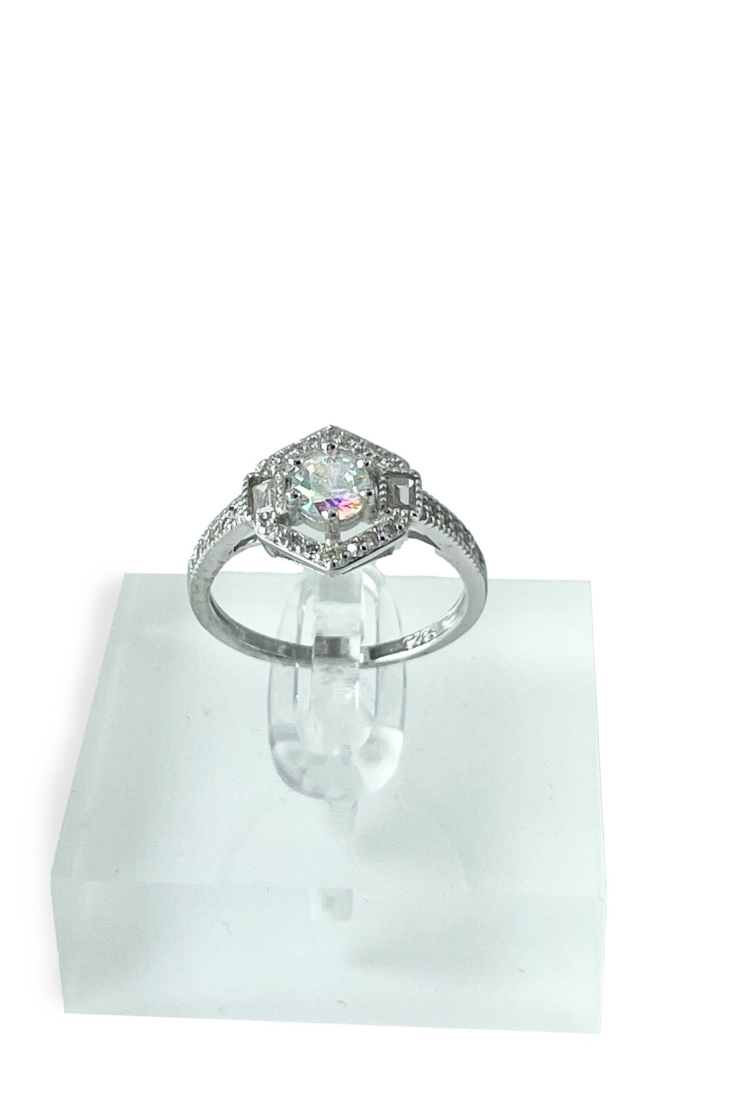 Liora Luxe Engagement Ring with Swarovski