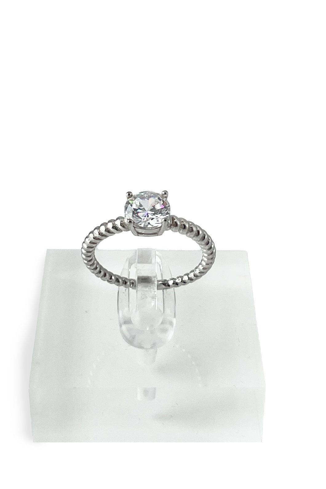 Ottilie Engagement Ring with Swarovski