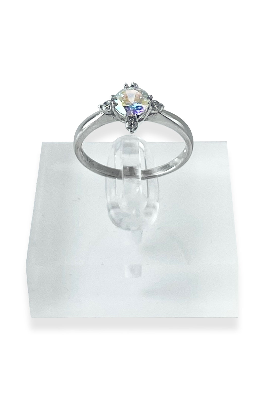 Zora Engagement Ring with Swarovski