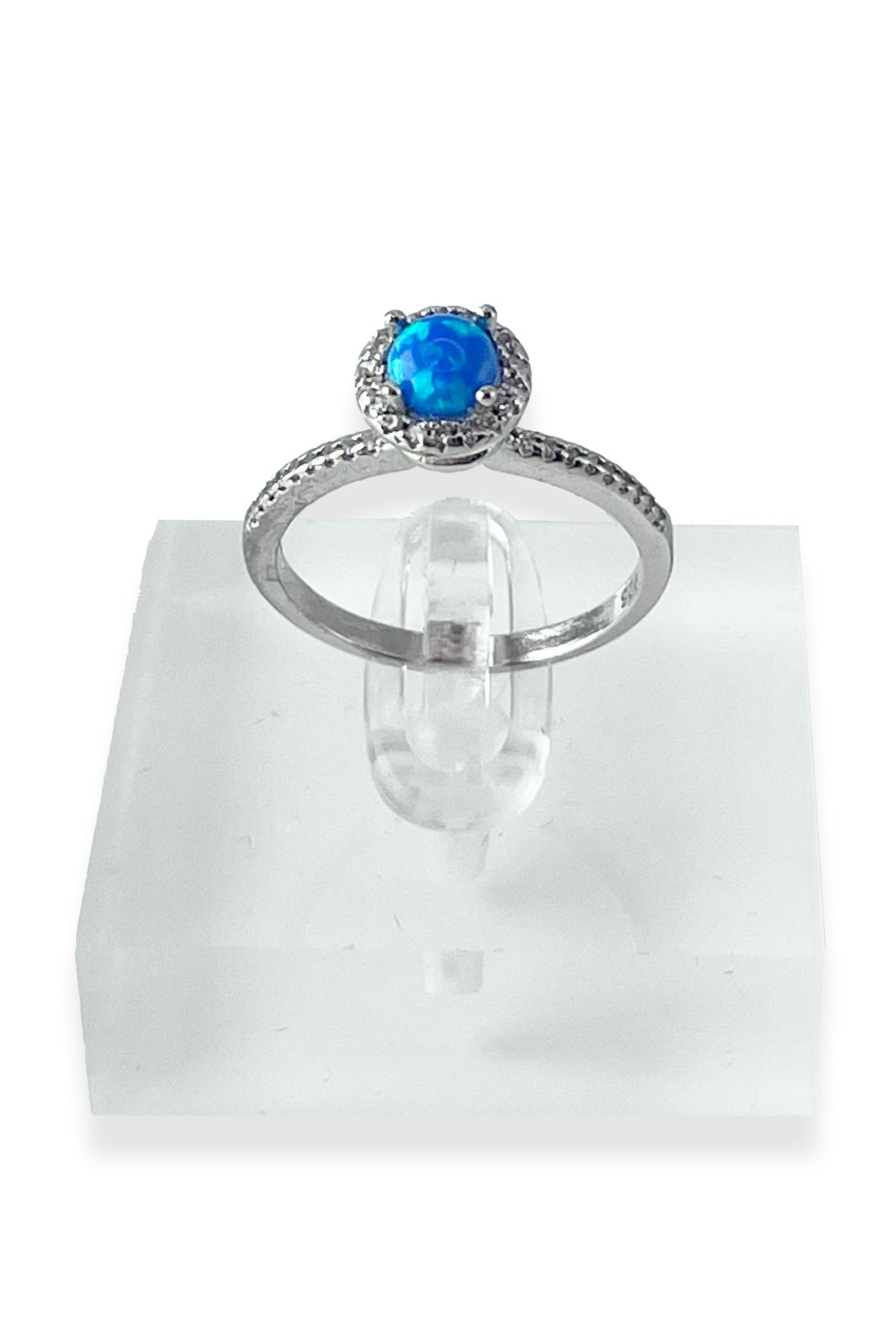 Alba Engagement Ring with Swarovski