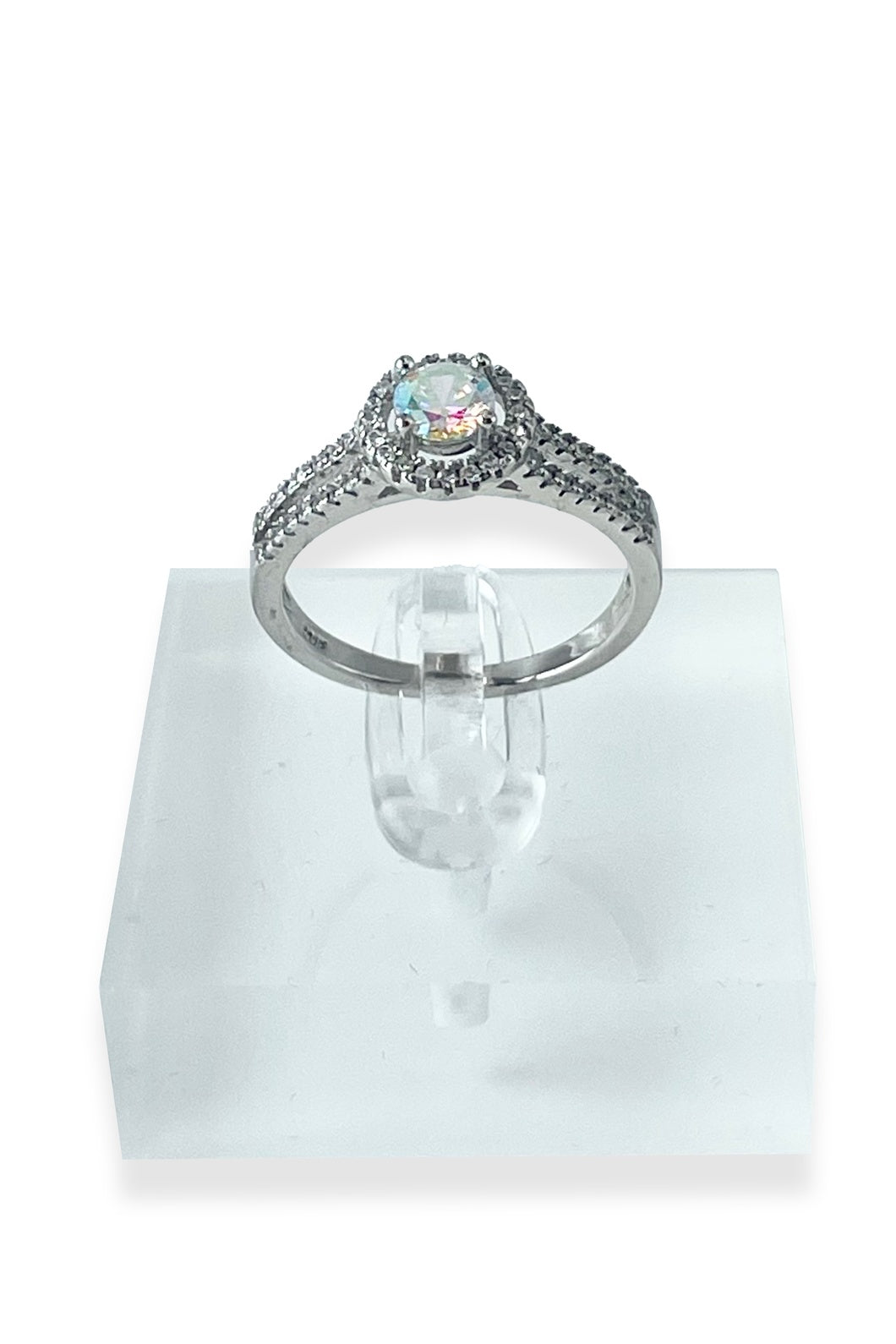 Damaris Engagement Ring with Swarovski