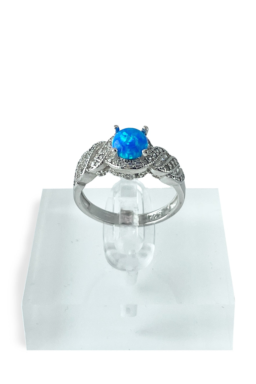 Coralie Engagement Ring with Swarovski