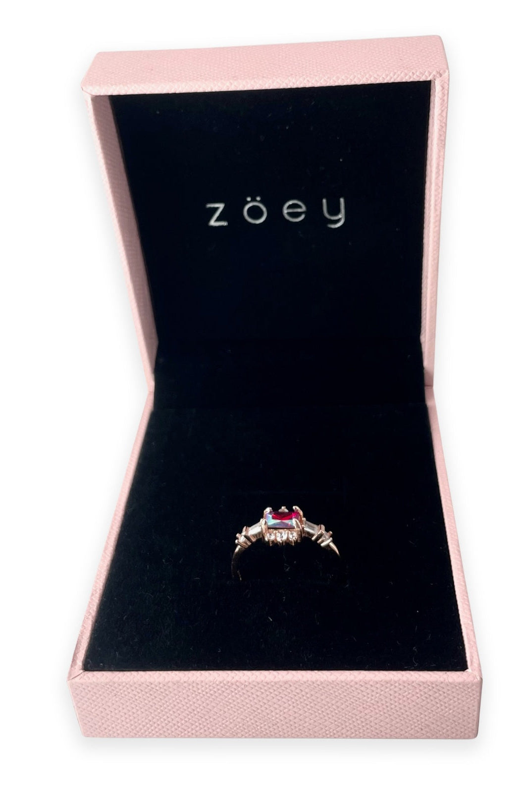 Dahlia Engagement Ring with Swarovski