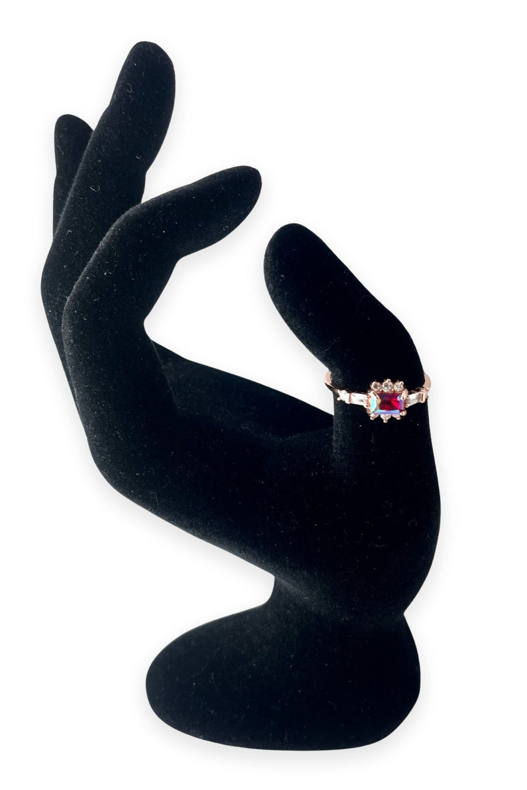 Dahlia Engagement Ring with Swarovski