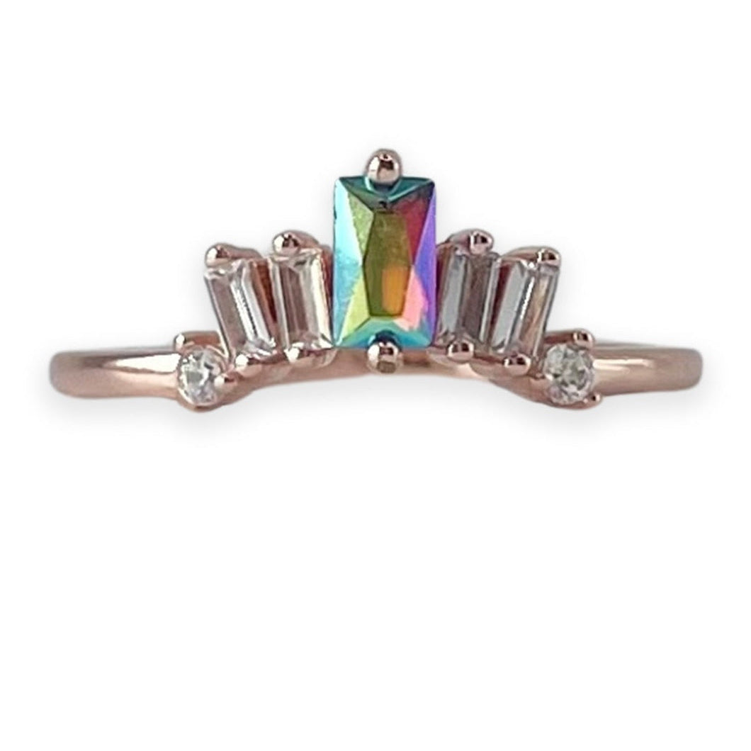 Eirwen Engagement Ring with Swarovski