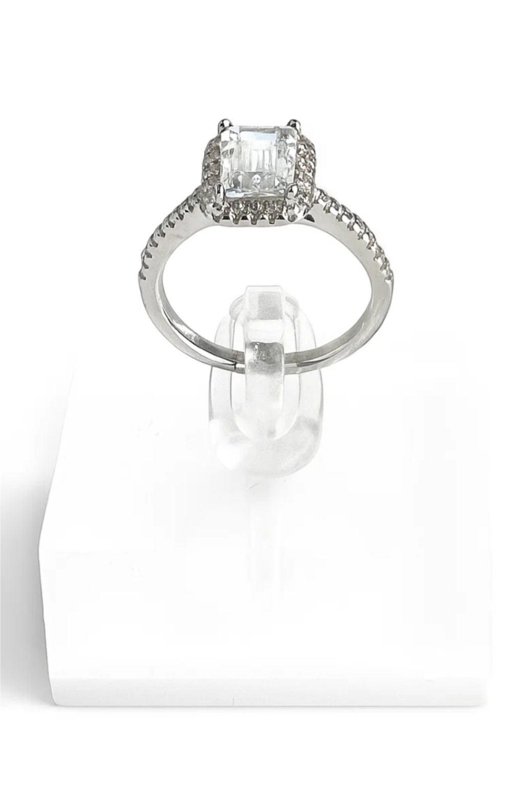 Evelyn Engagement Ring with Swarovski