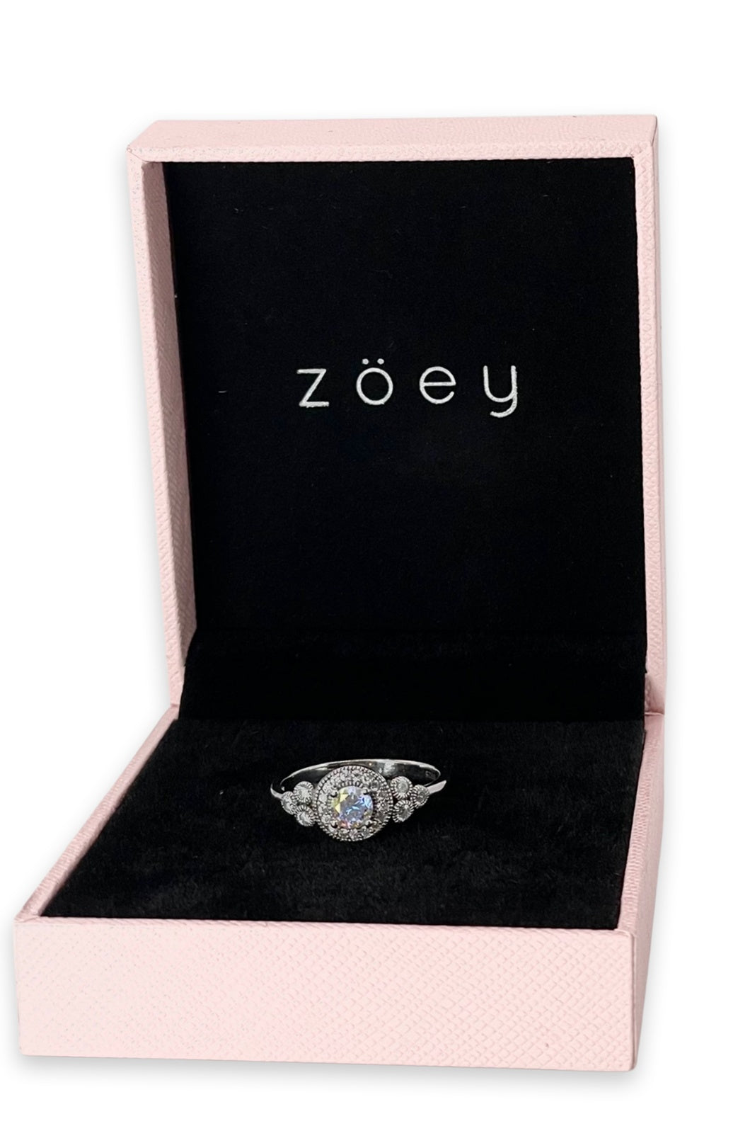 Soraya Engagement Ring with Swarovski