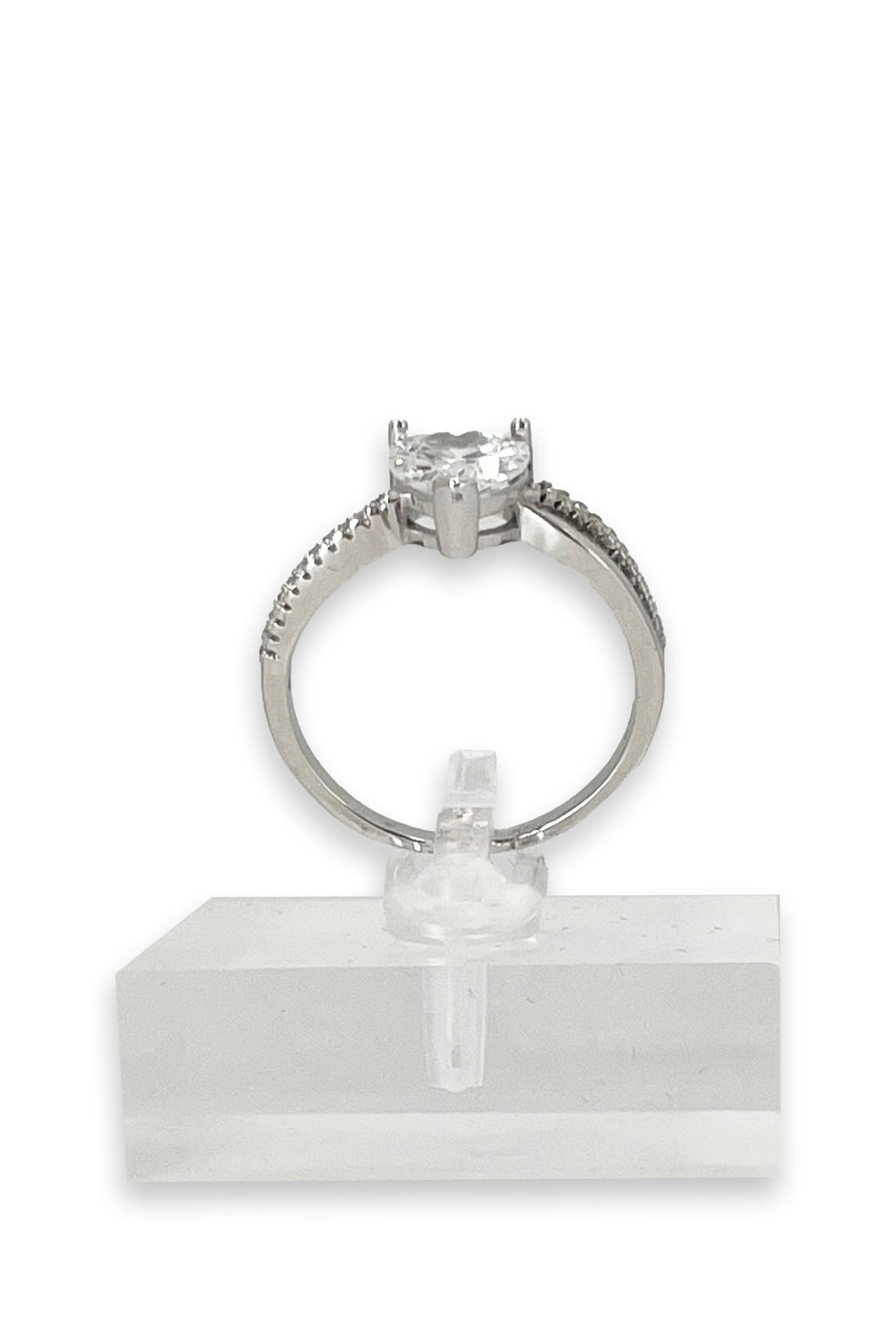 Elyssia Engagement Ring with Swarovski