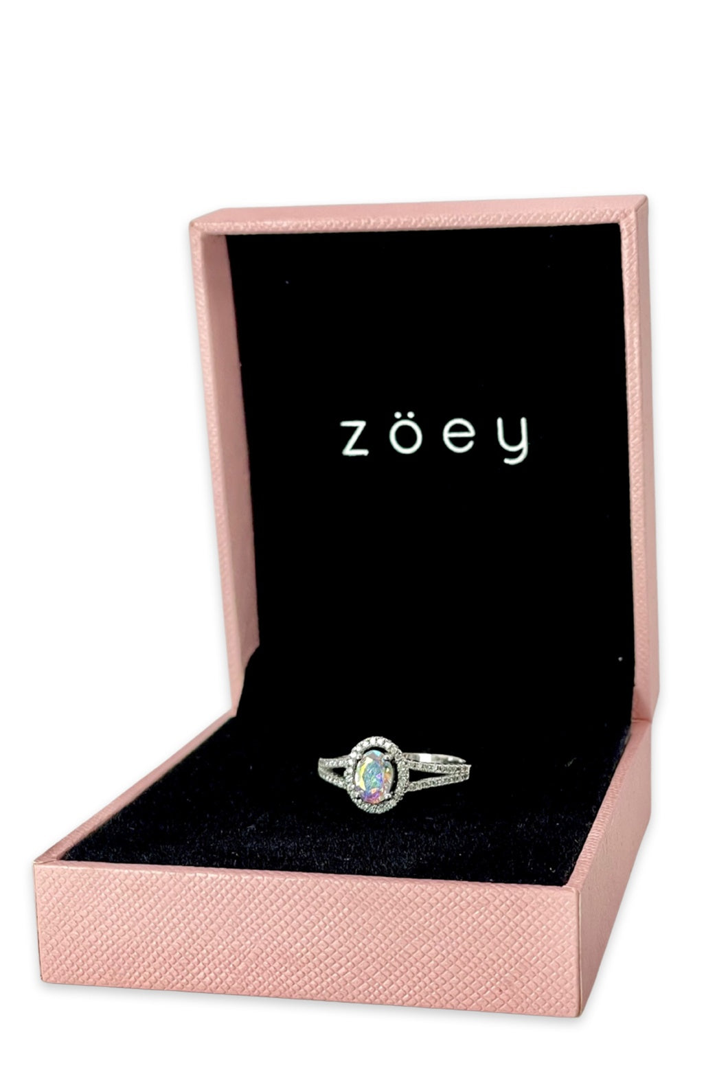 Anais Engagement Ring with Swarovski