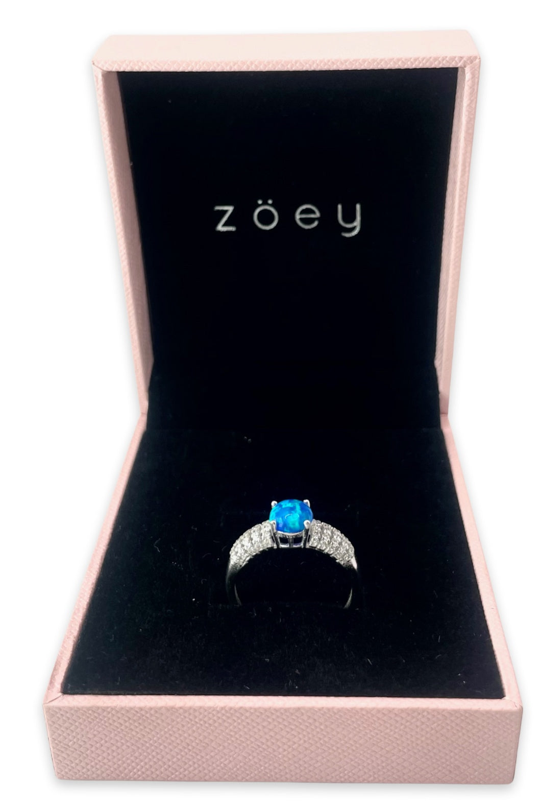 Thessaly Engagement Ring with Swarovski