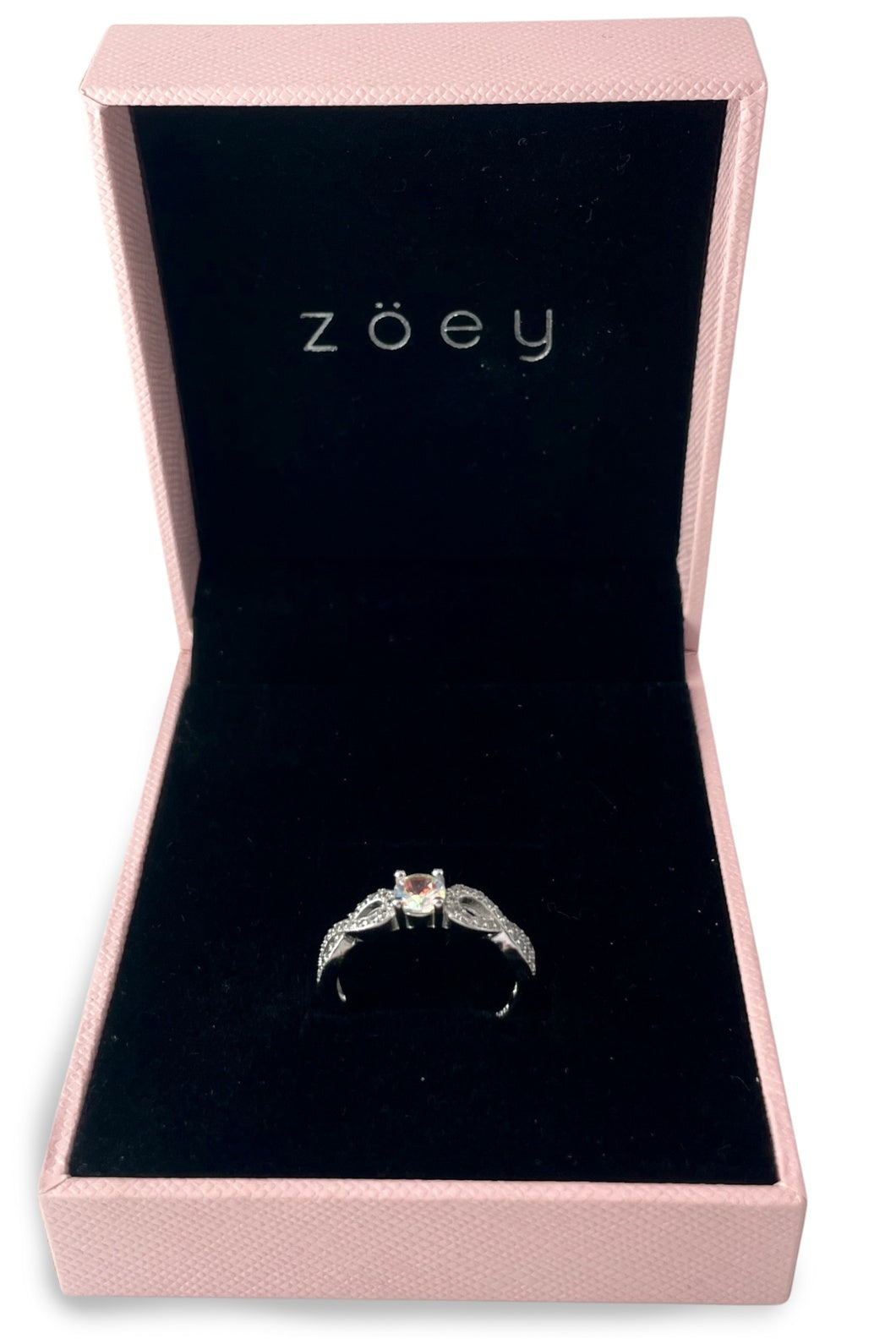 Odette Engagement Ring with Swarovski