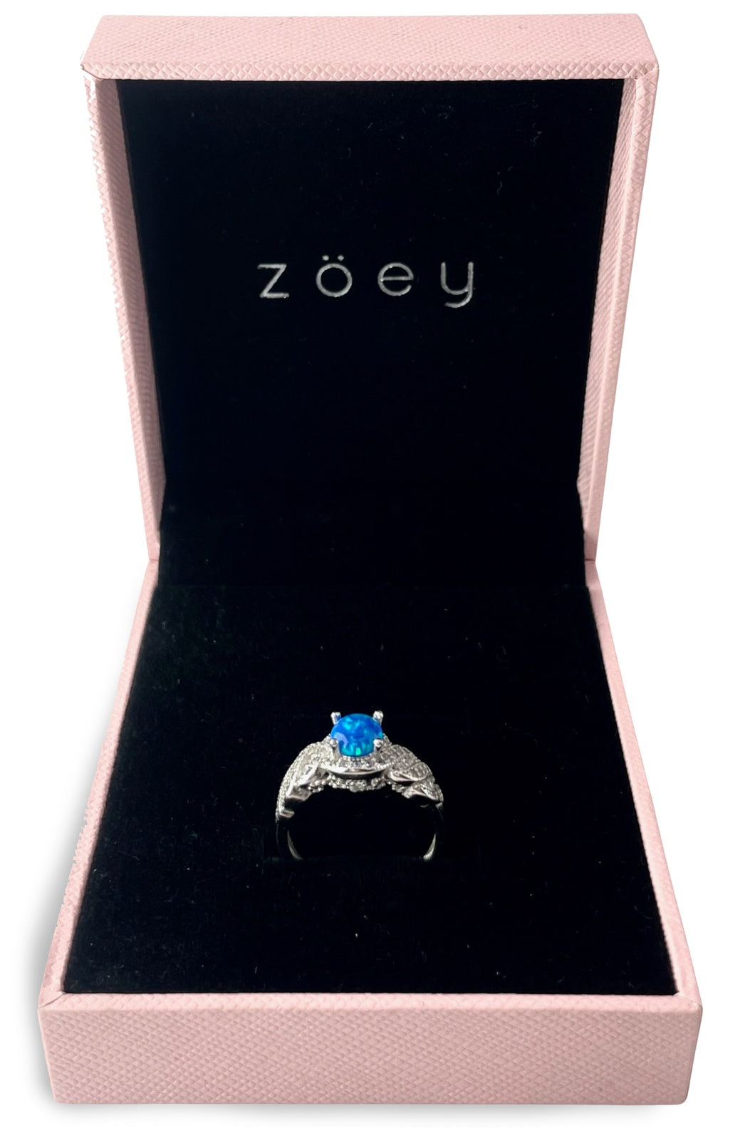 Coralie Engagement Ring with Swarovski