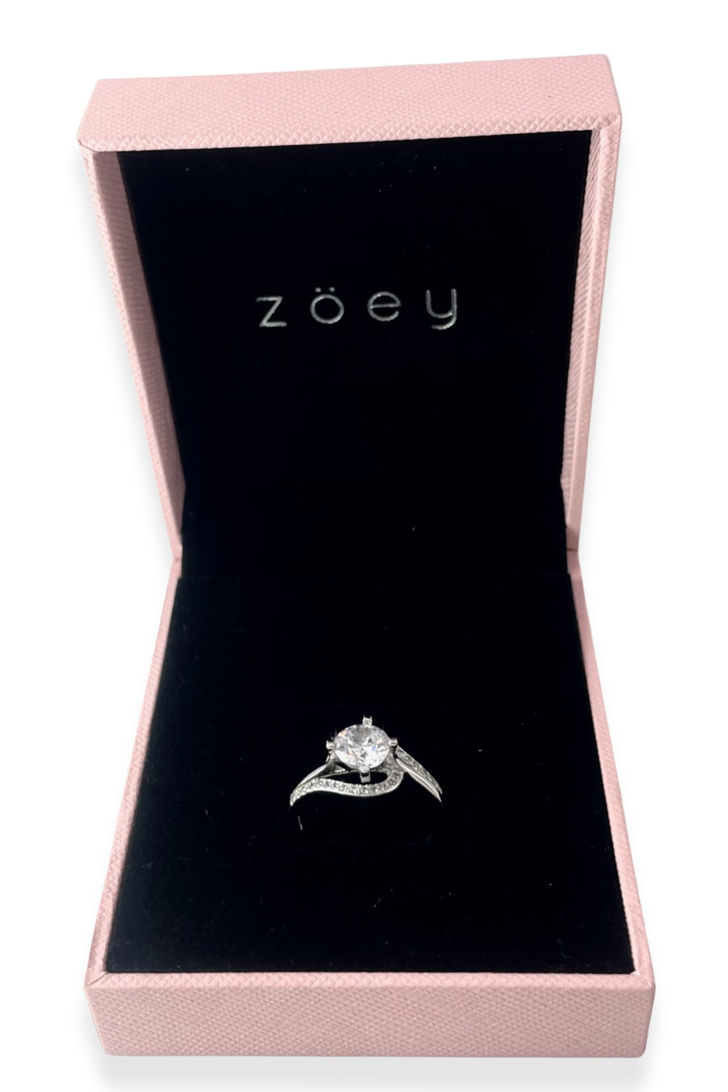 Sena Engagement Ring with Swarovski