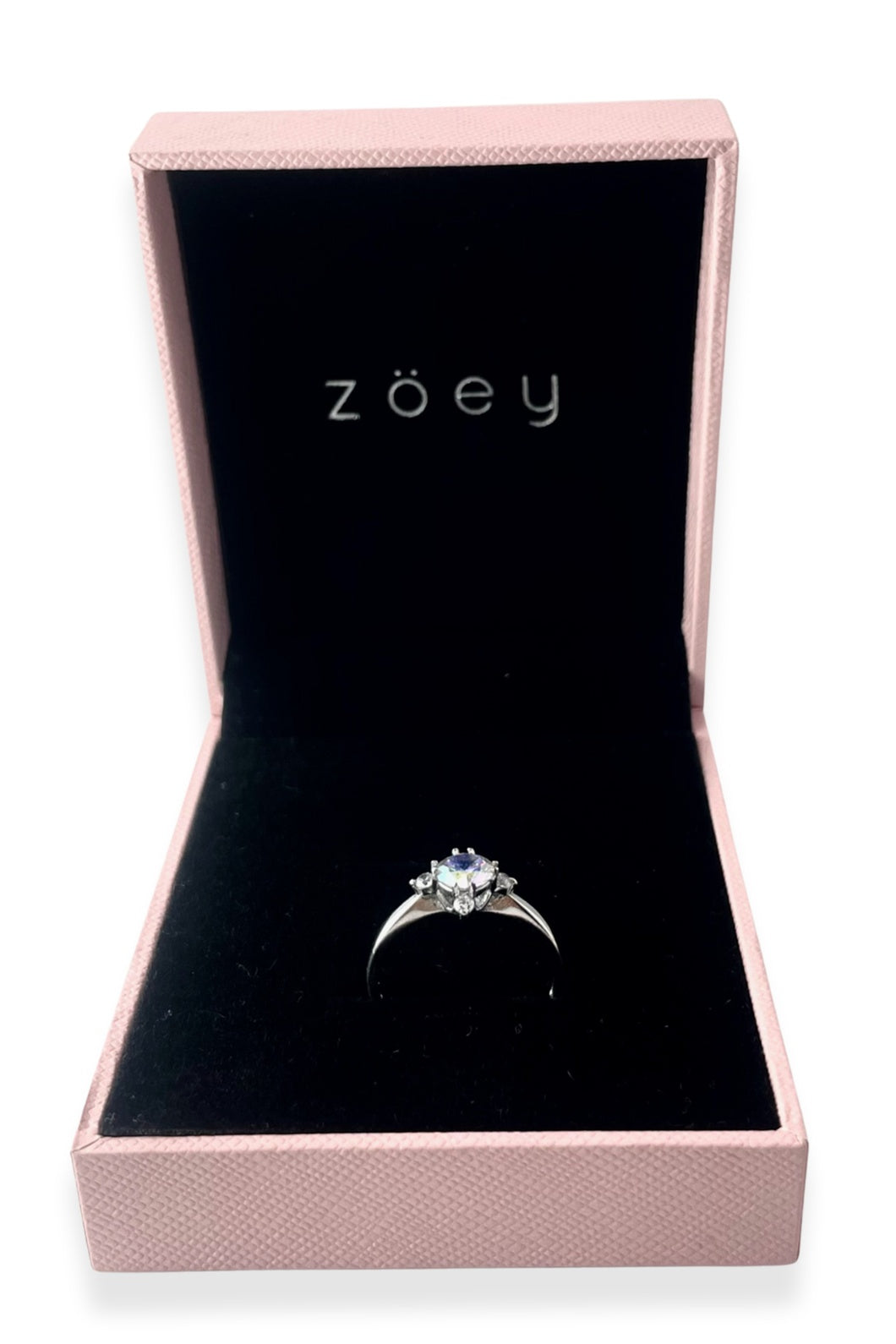 Zora Engagement Ring with Swarovski