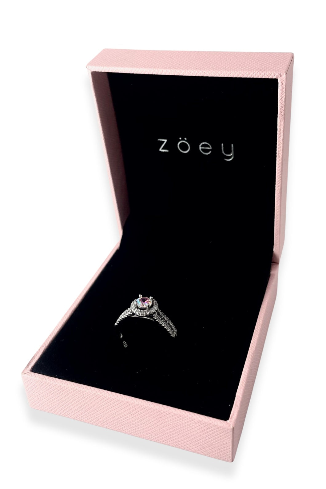 Damaris Engagement Ring with Swarovski